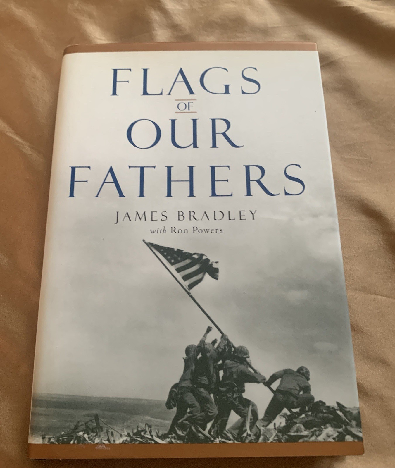 Flags of Our Fathers SIGNED by James Bradley (2000, HCDJ 1st ed)