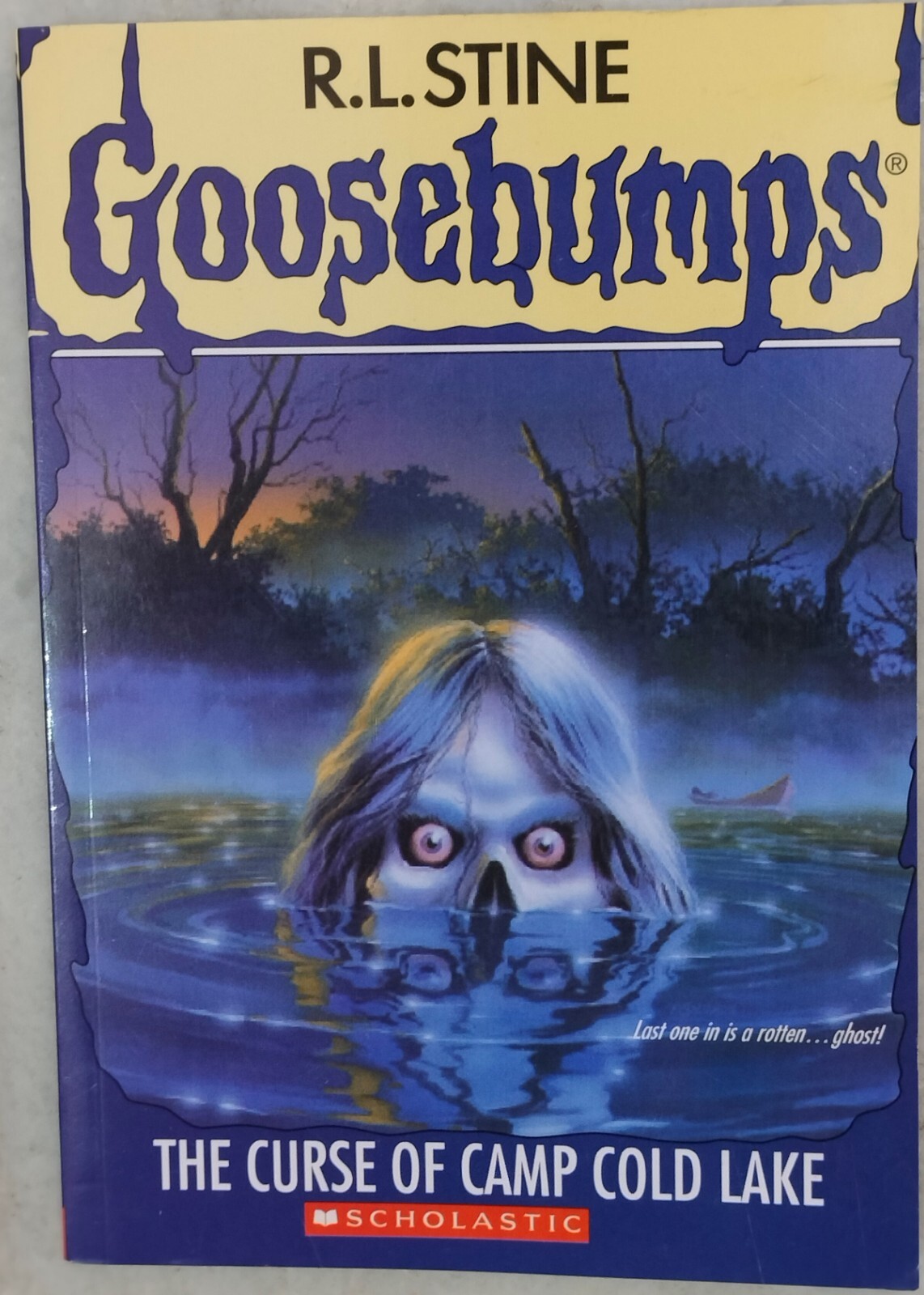 FREE SHIPPING – The Curse of Camp Cold Lake by R. L. Stine (Paperback)