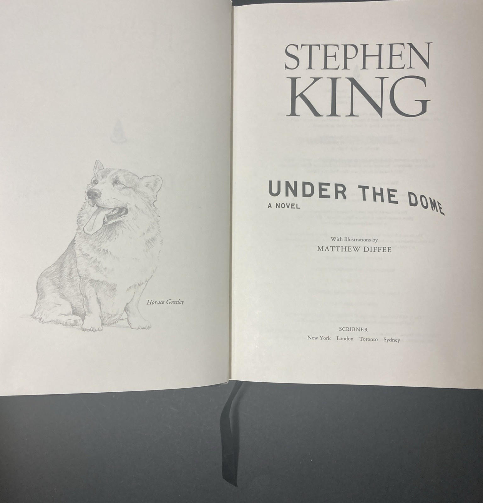 LIMITED COLLECTOR’S EDITION HARDCOVER Under the Dome by Stephen King – SEE DESCR