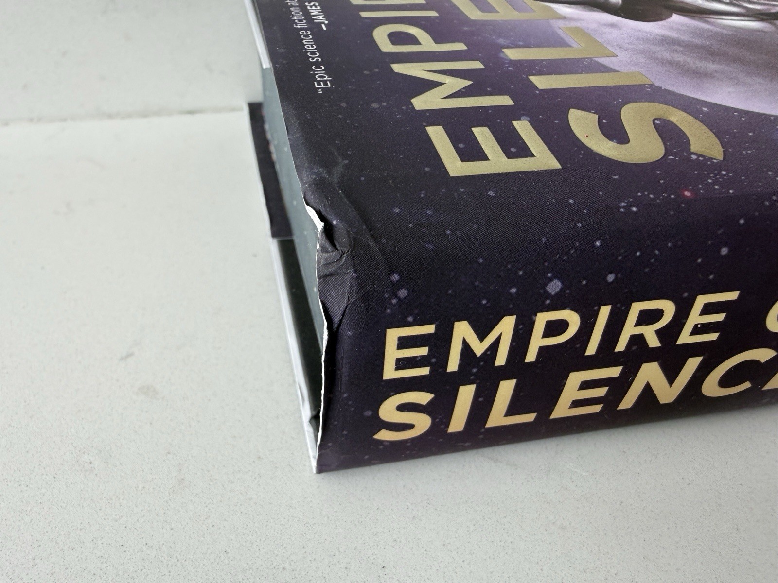 Empire of Silence – Christopher Ruocchio – Deluxe Hardcover w/ Dust Jacket -GOOD
