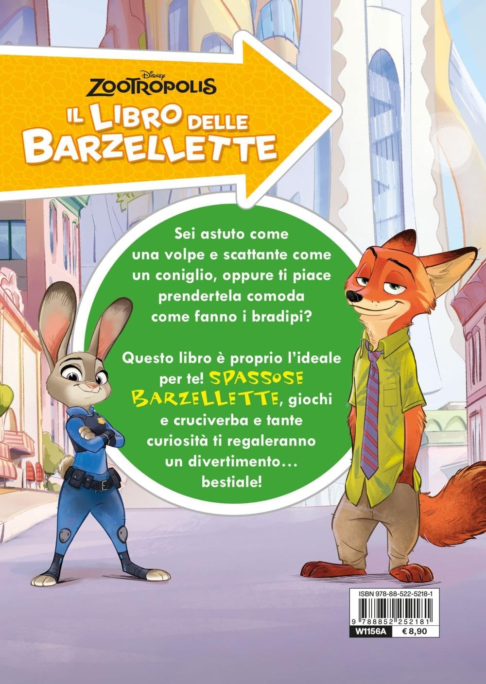 Walt Disney Zootropolis. Il libro delle barzellette. Con scherzi da (Paperback)