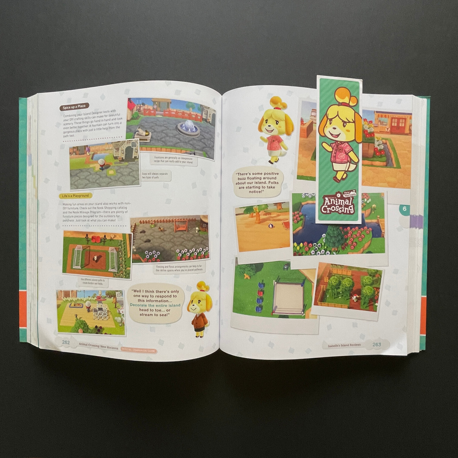 Animal Crossing: New Horizons Official Companion Guide Book • Plus 2 Bookmarks