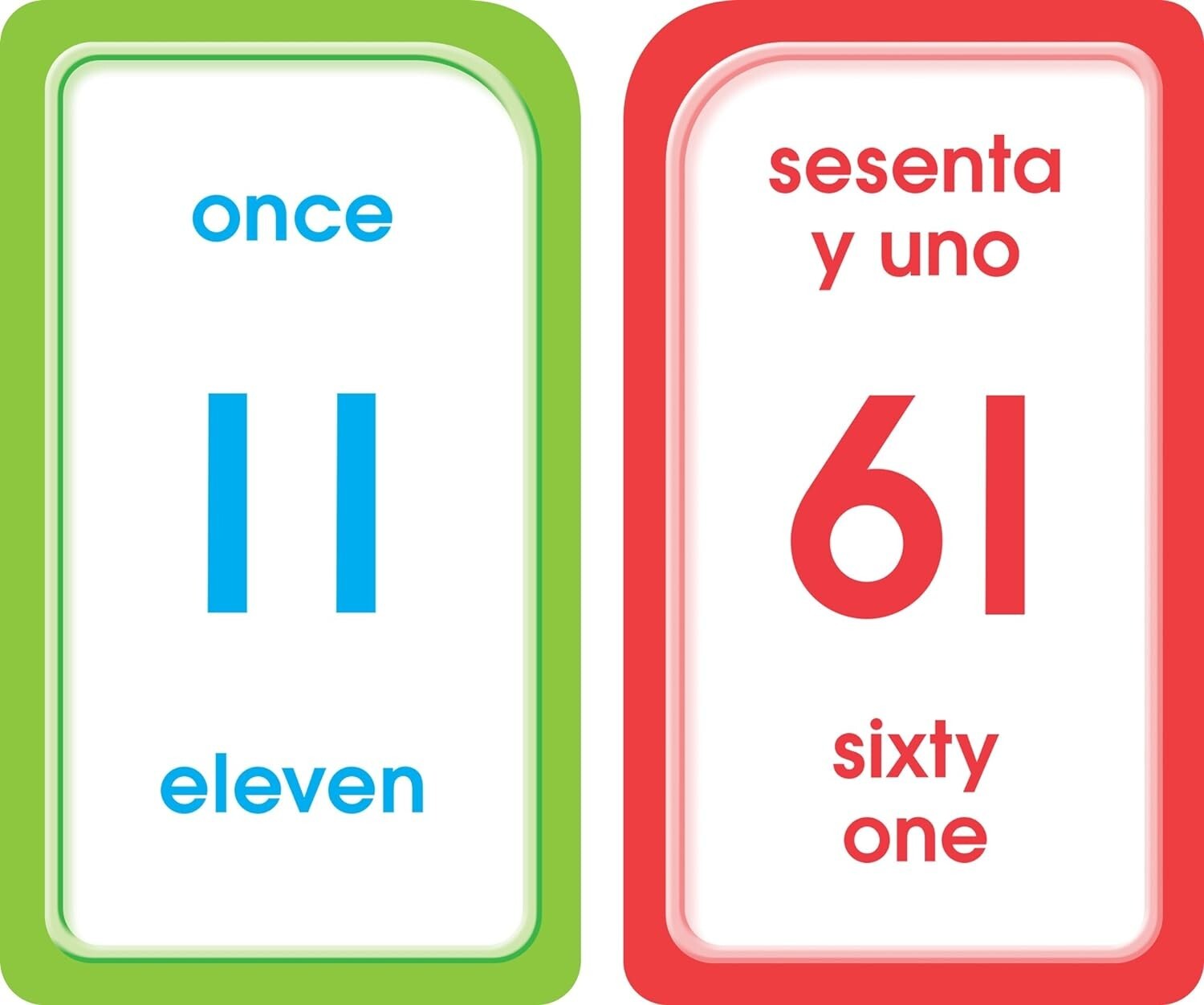 School Zone – Bilingual Numbers 1-100 Flash Cards – Ages 4+, Preschool to…