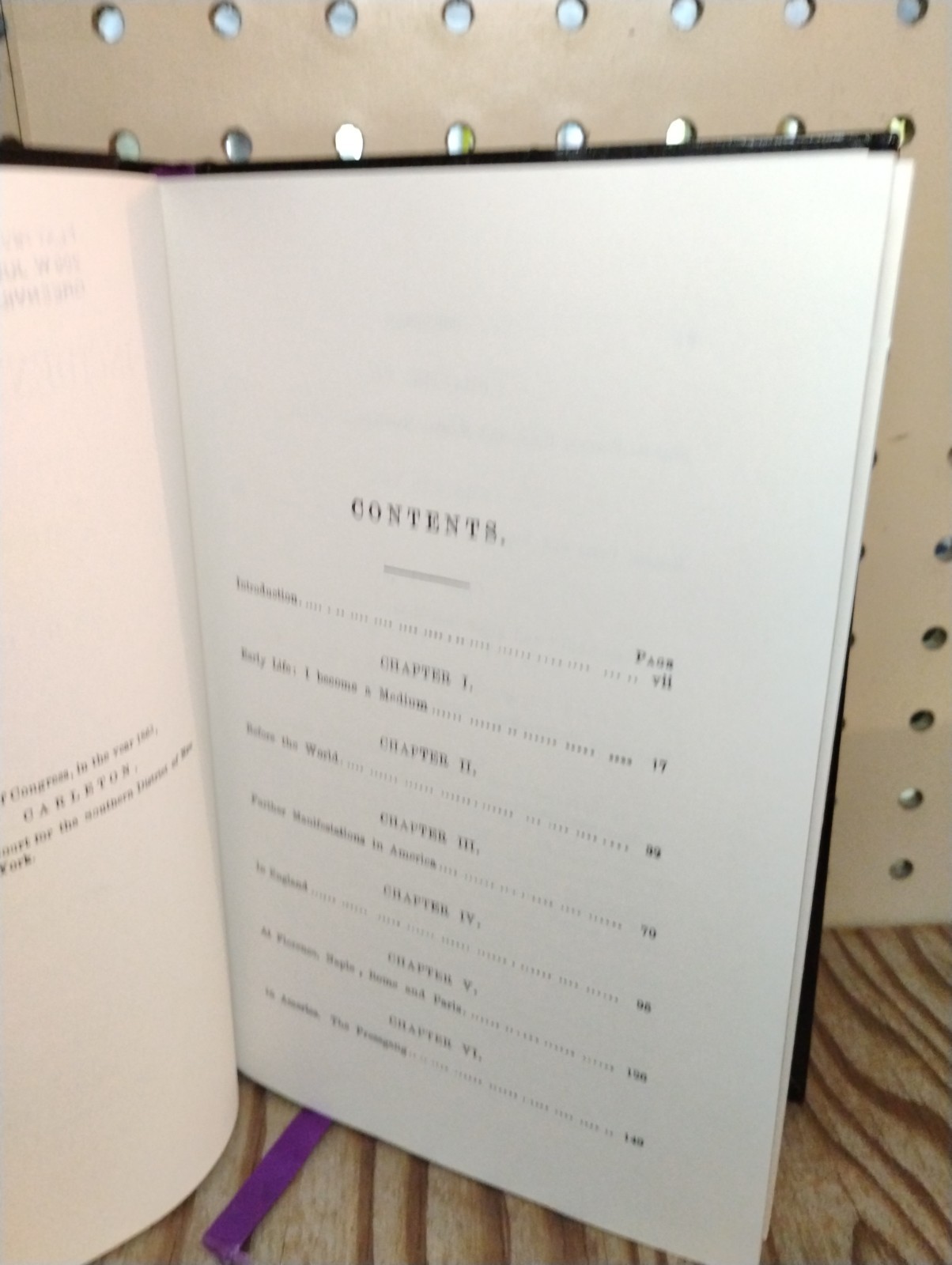 INCIDENTS IN MY LIFE D. D. HOME. FIFTH EDITION. Reprinted 1991 from the 1864