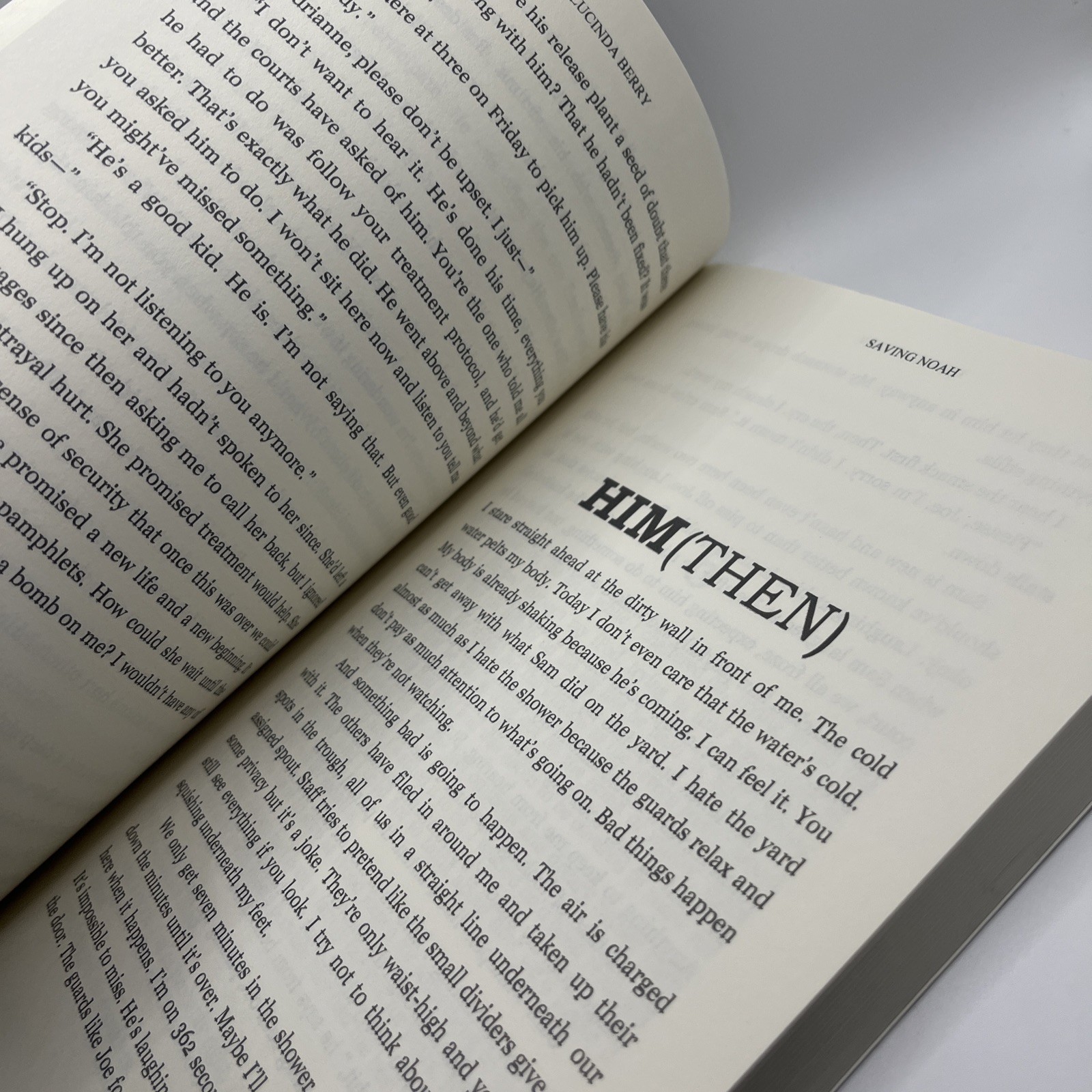 Saving Noah Paperback LIKE NEW