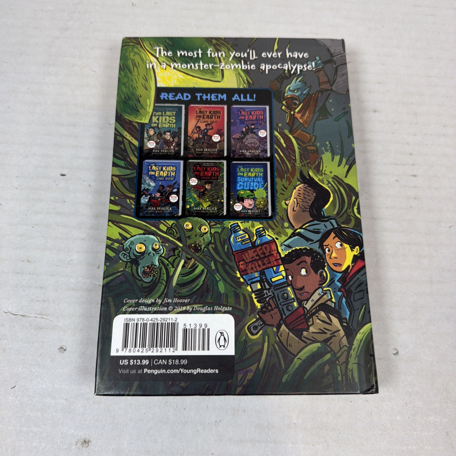 The Last Kids on Earth and the Midnight Blade – Hardcover – VERY GOOD
