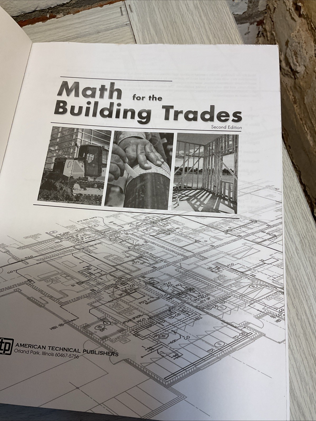 MATH FOR THE BUILDING TRADES By Atp Staff 2nd Edition 388 Pages