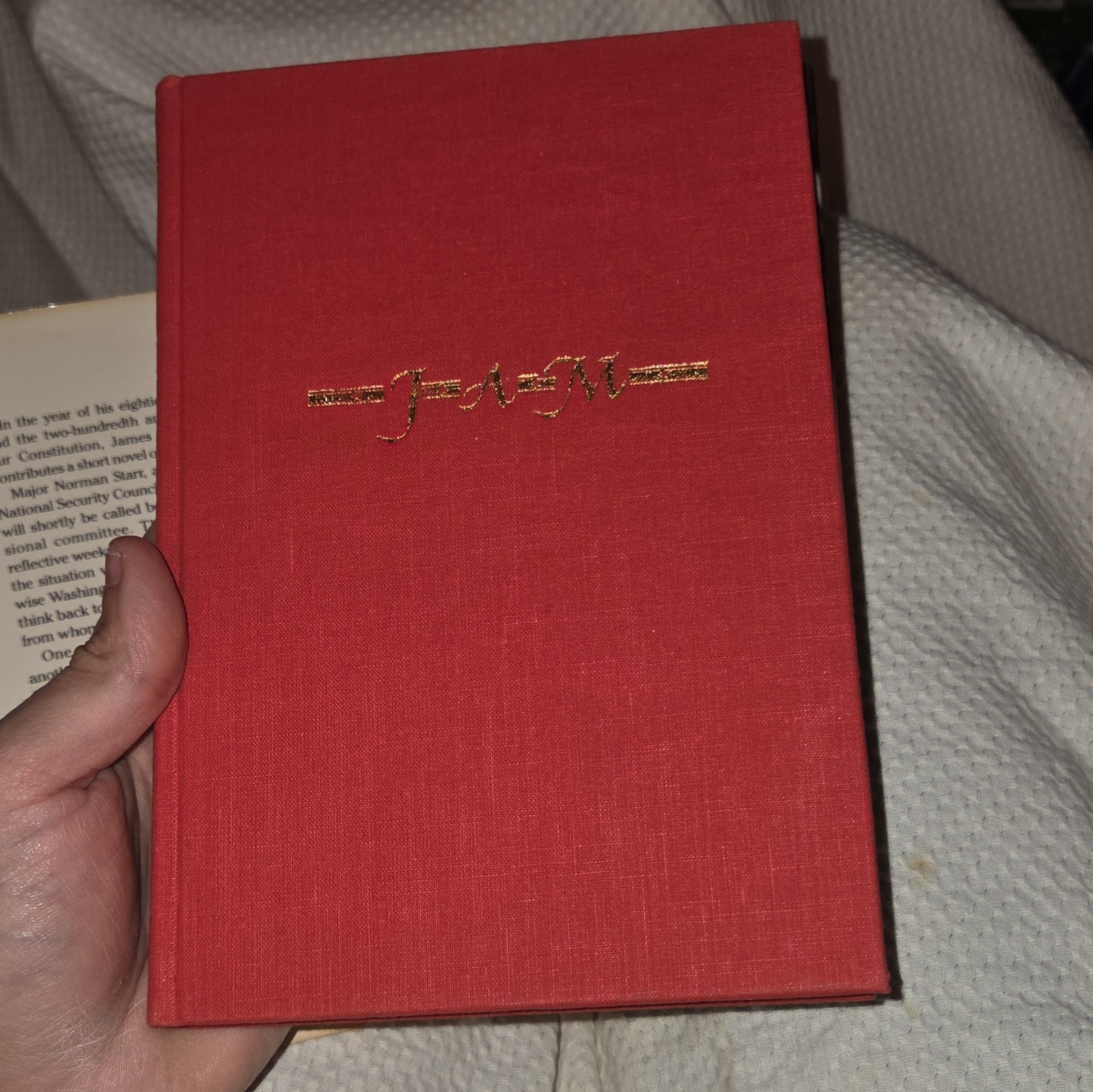 James A. Michener Legacy Hardcover Random House 1987 First Edition Dust Jacket