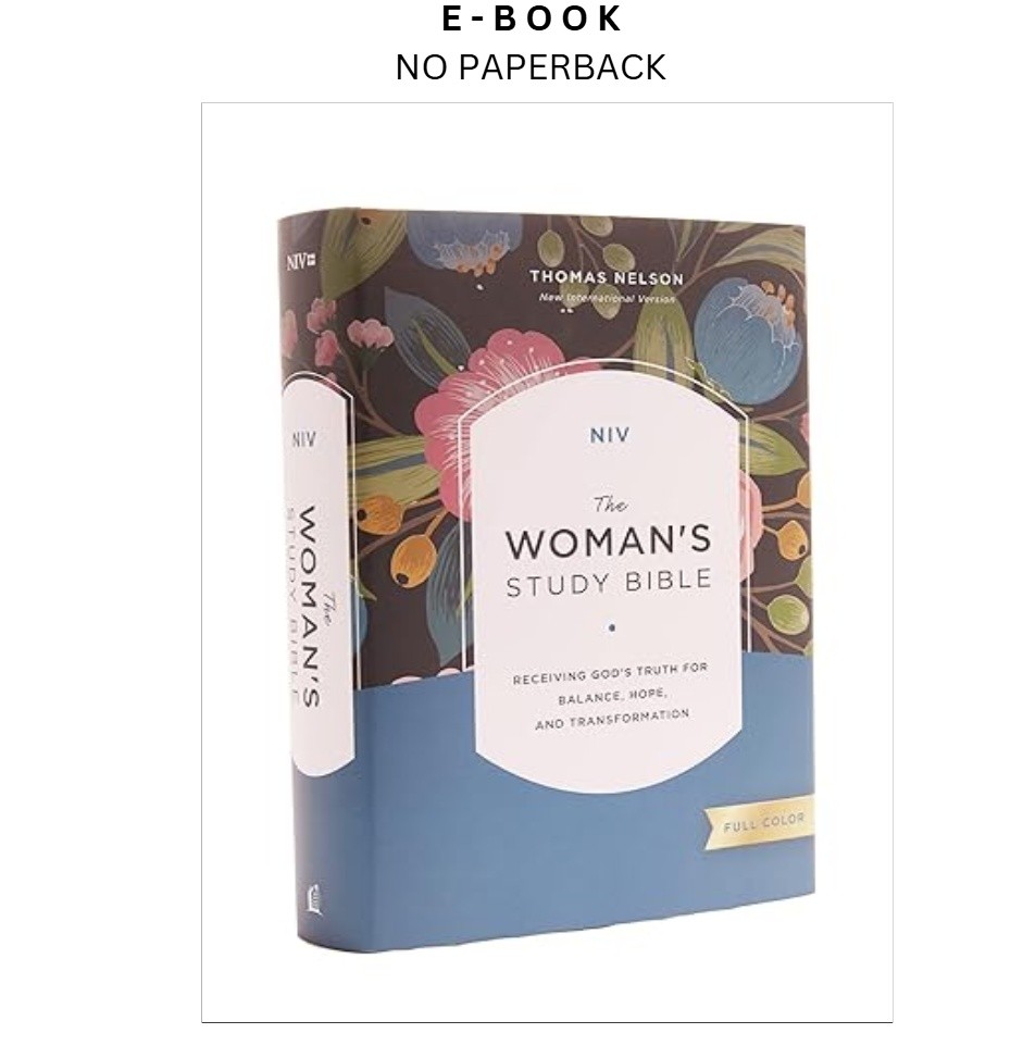 NIV, The Woman’s Study Bible, Hardcover, Full-C, Thomas Nelson 2018