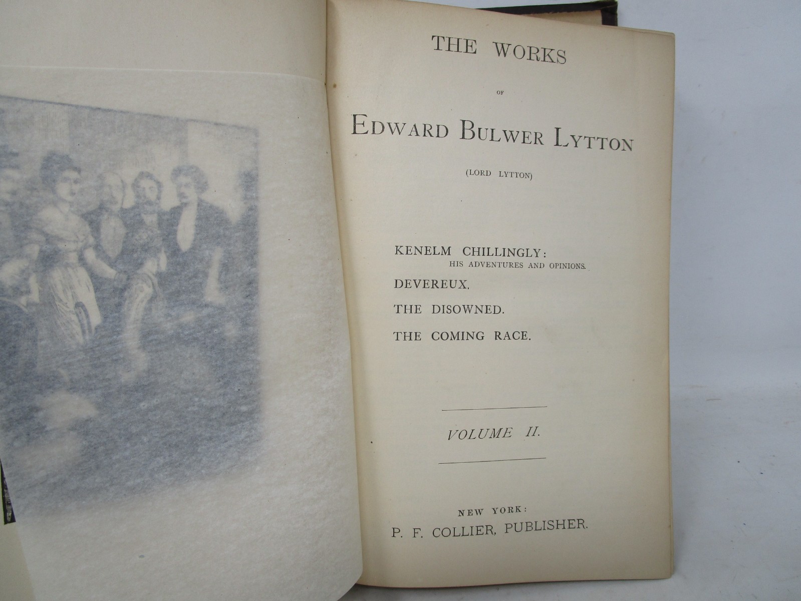 The Works of Edward Bulwer Lytton Volume II
