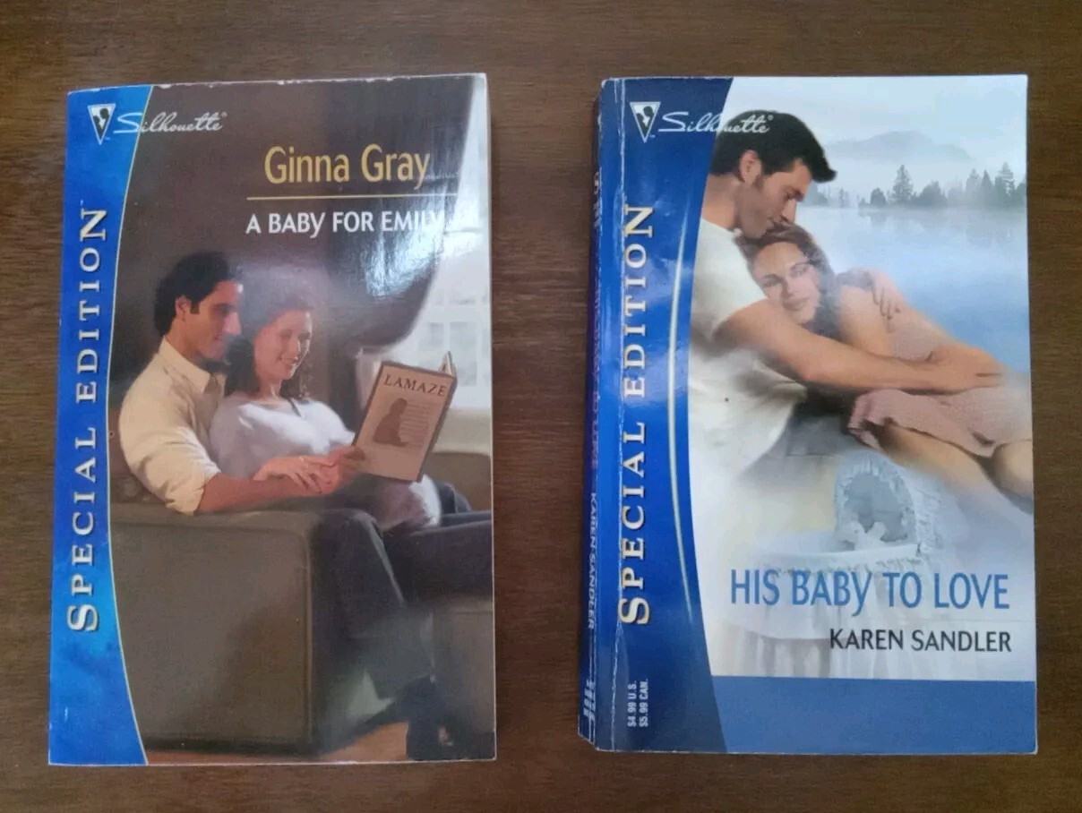 Silhouette Special Edition Paperbacks Lot of 10 “Family Edition” Various Authors