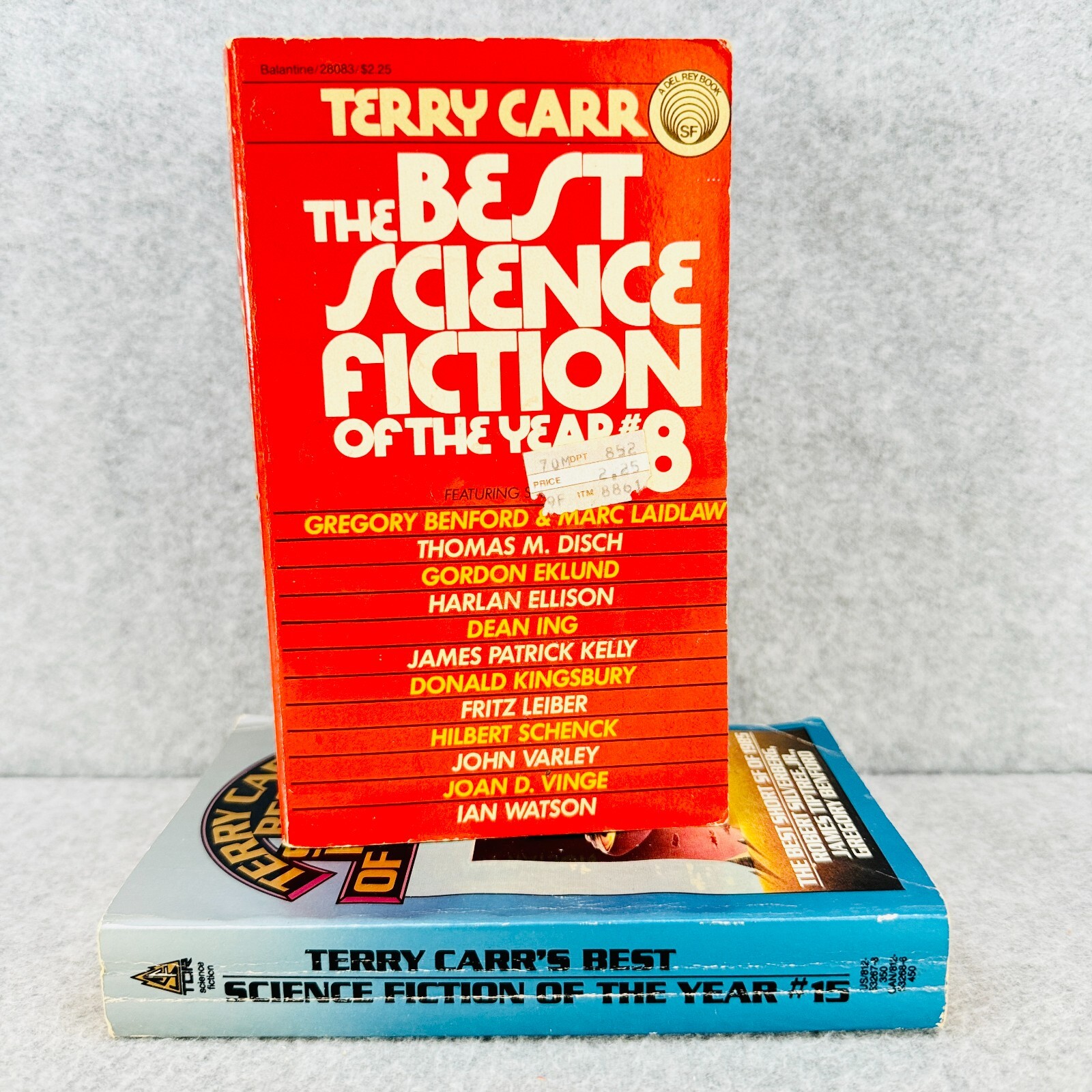 BEST SCIENCE FICTION OF THE YEAR Vol 8 15 Editor Terry Carr Vtg Anthology Books