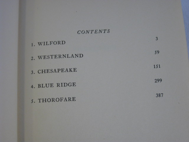 Christopher Morley THOROFARE Harcourt, Brace and Co. First Edition 1942