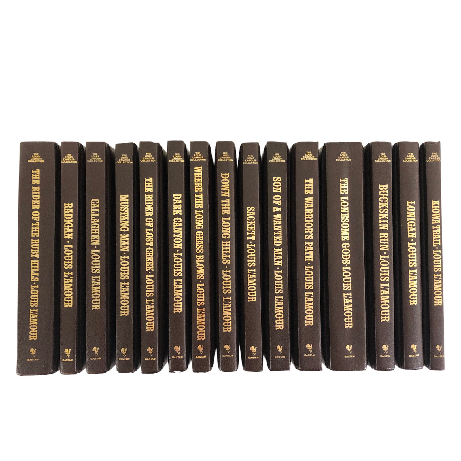 THE LOUIS L’AMOUR COLLECTION Western Fiction Hardcover Leatherette Bantam Books