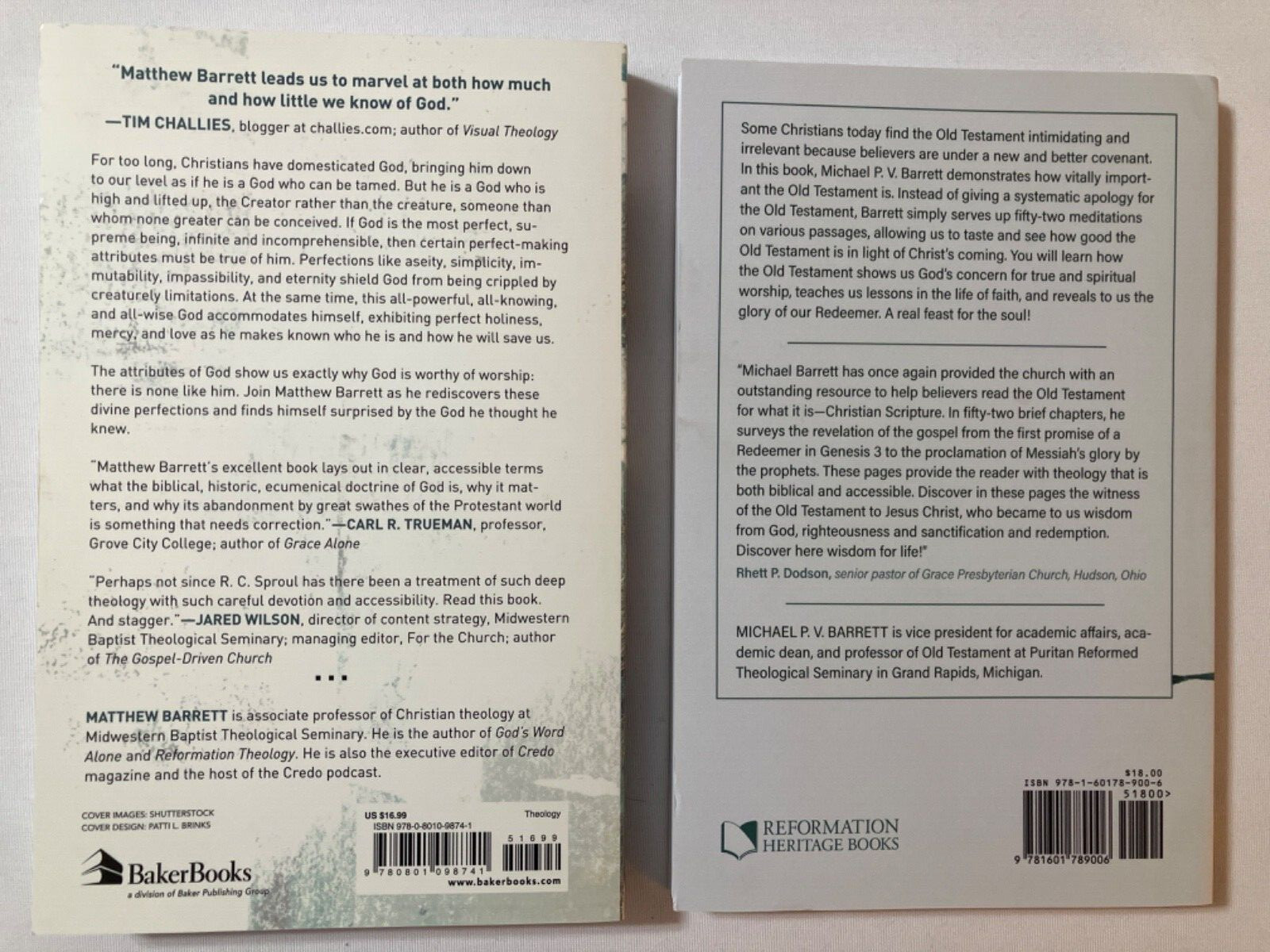 Lot of 2 Michael P.V. Barrett Books Wisdom for Life