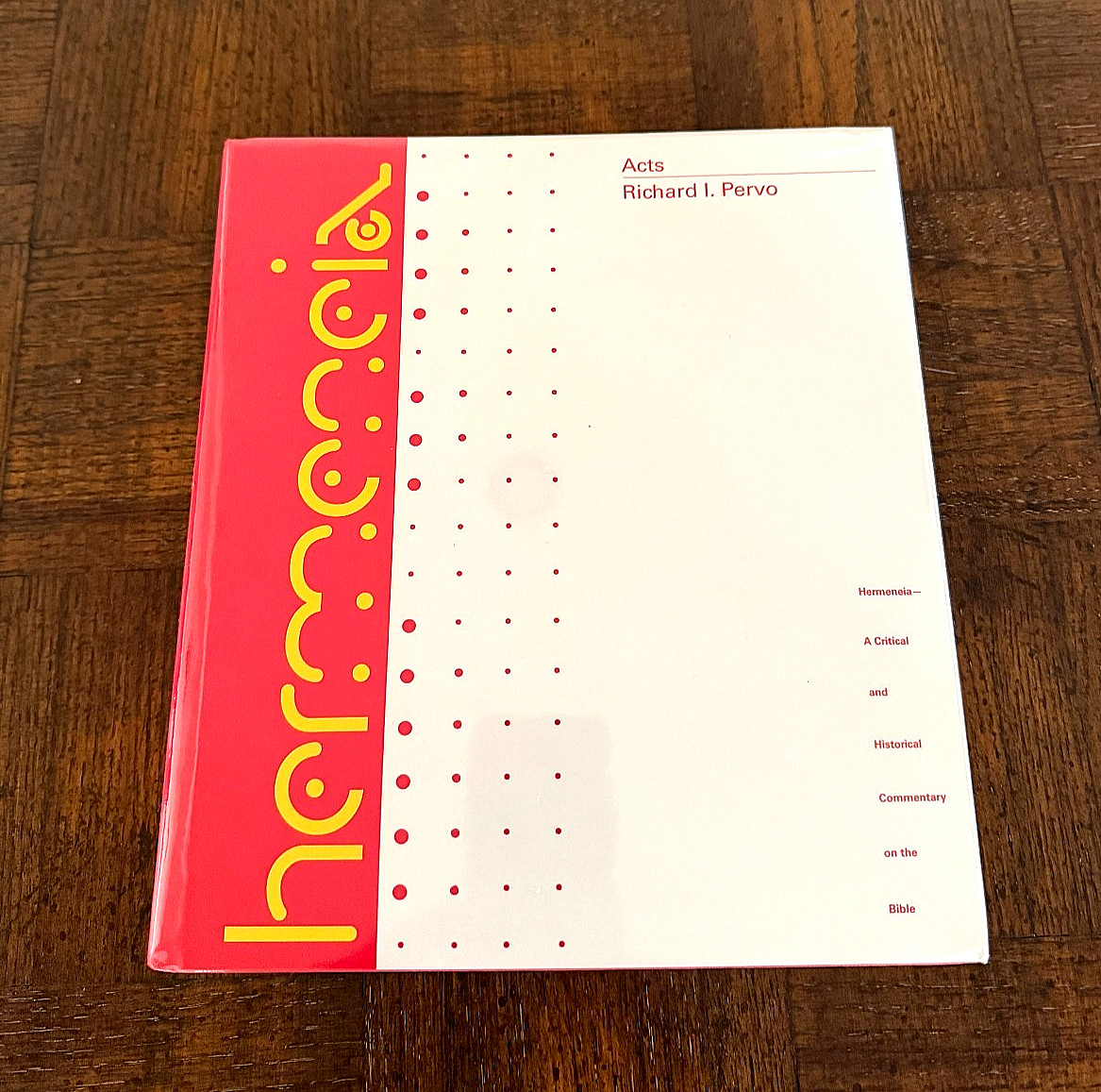 BRAND NEW Hermeneia Series “Acts” by Richard I. Pervo 800 pages Hardcover 2008
