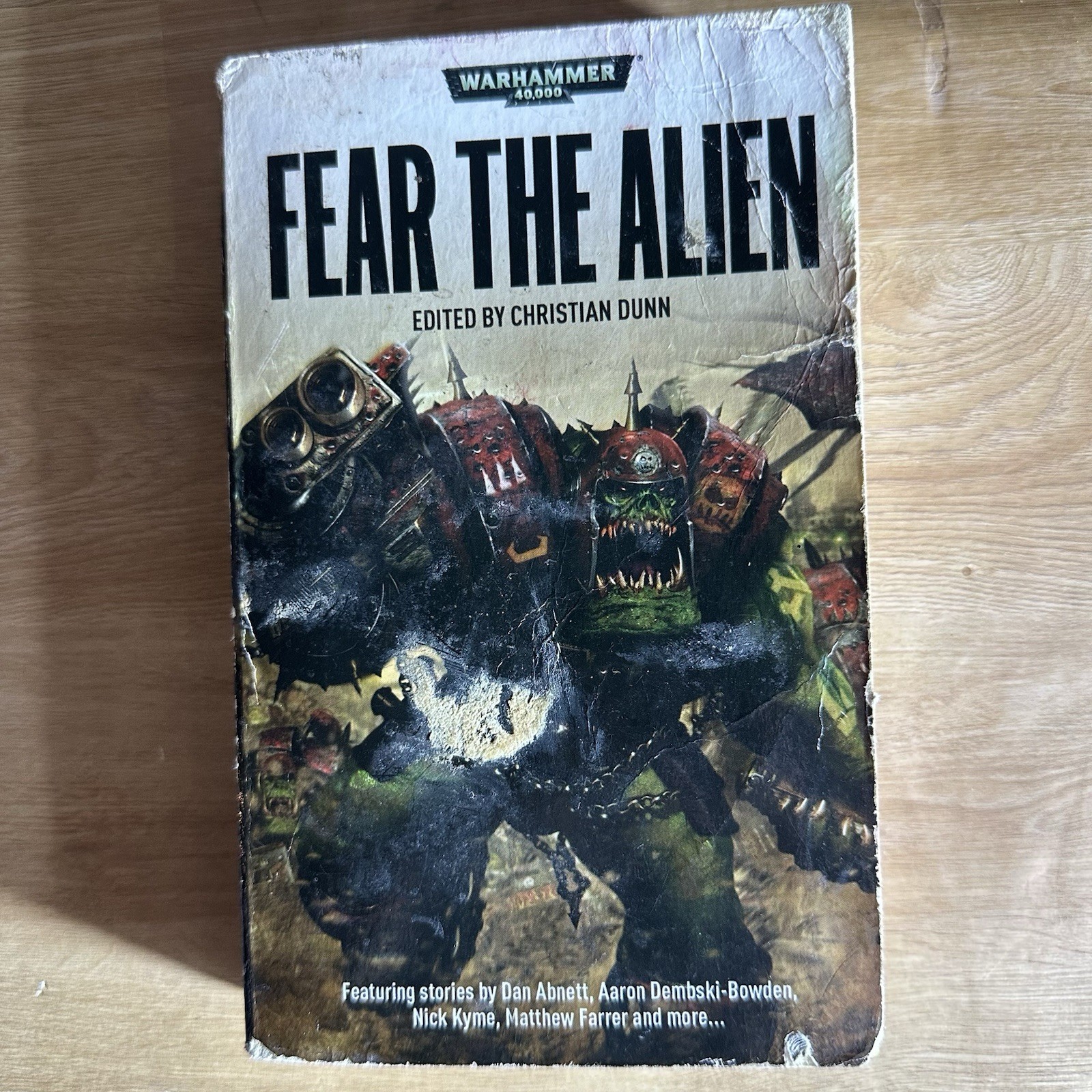 Fear the Alien Warhammer 40K Christian Dunn Vintage Paperback Book Black Library