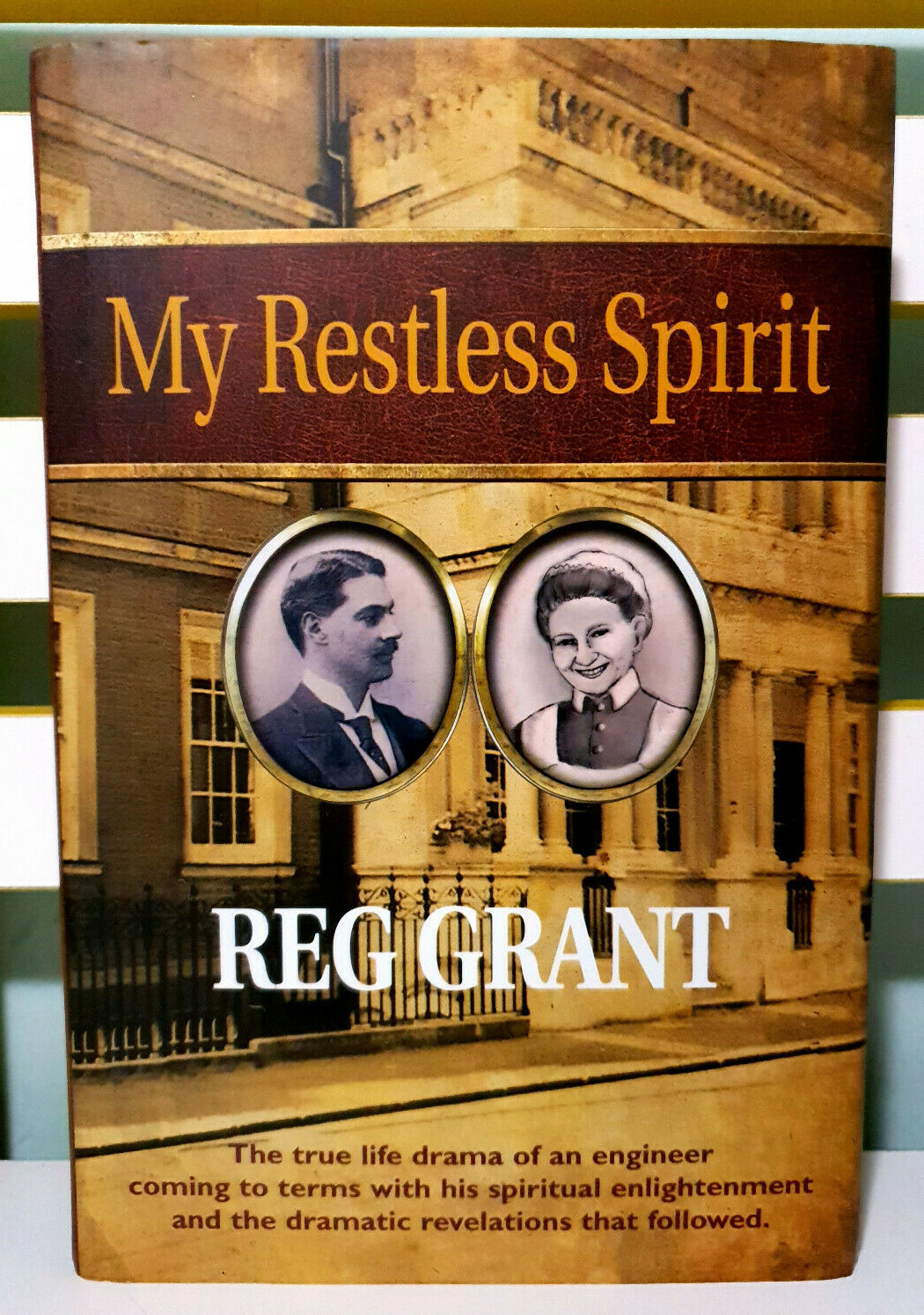 My Restless Spirit! 2008 Signed HC / DJ Book by Reg Grant!