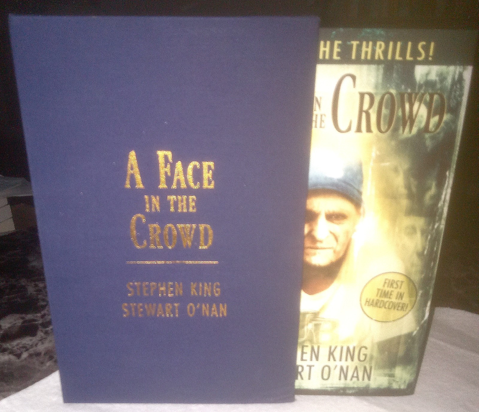 A Face In The Crowd Stephen King CD Pub Signed Ltd Special Artist Ed 1250 Copies
