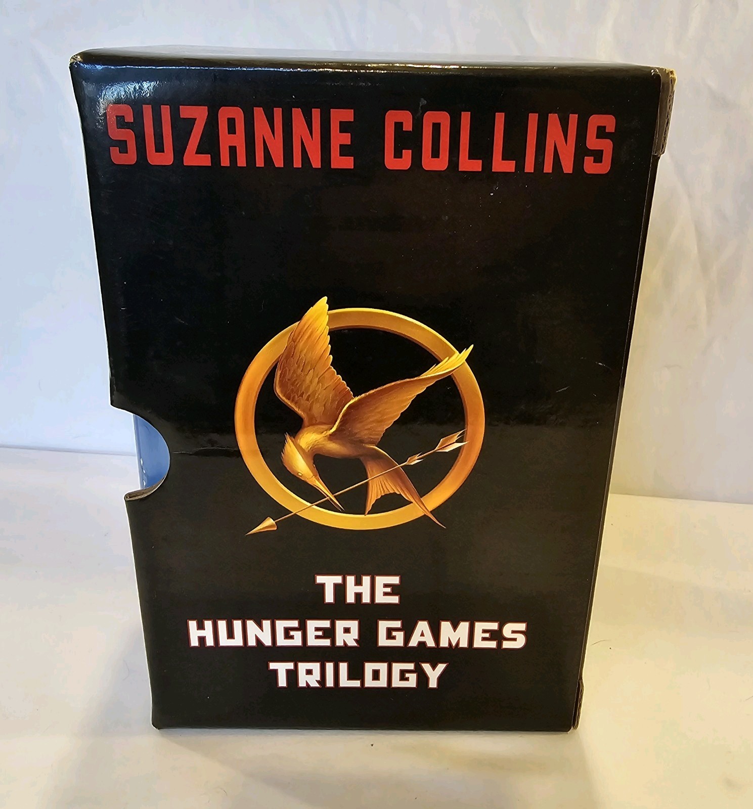 Hunger Games Trilogy Hardcover Box Set 1st Ed 23rd printing with DJs YA Collins