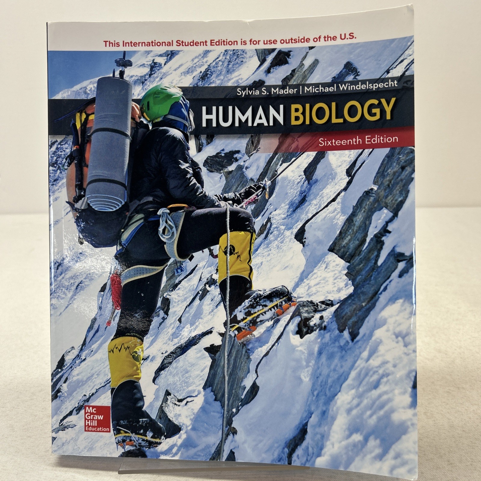 Human Biology 16th Edition by Sylvia S Mader PB 2020