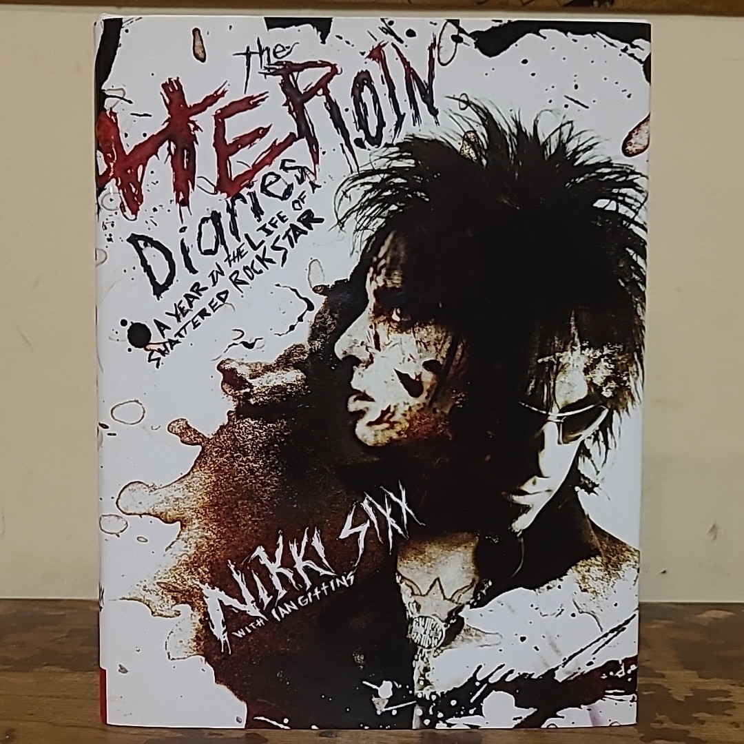 The Heroin Diaries 2007 Nikki Sixx HCDJ Book $32.50 True First Print Motley Crue