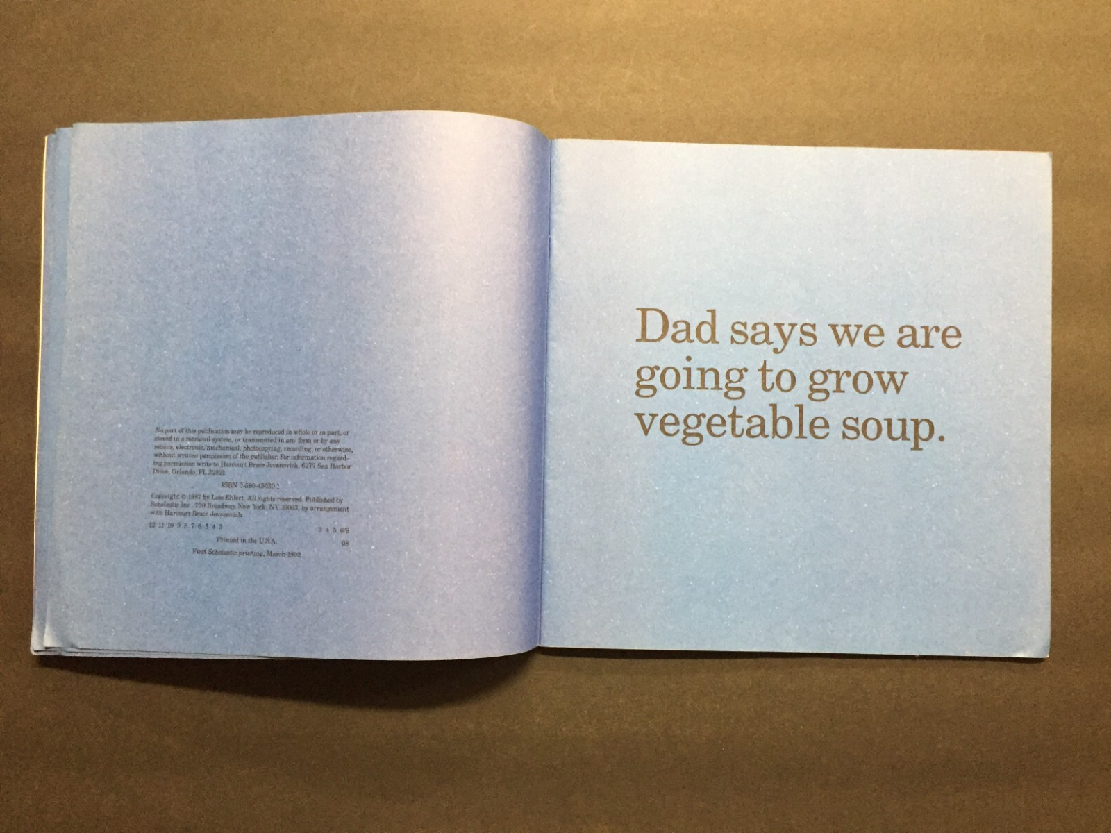 The King Who Rained by Fred Gwynne/Growing Vegetable Soup/Shapes/Numbers