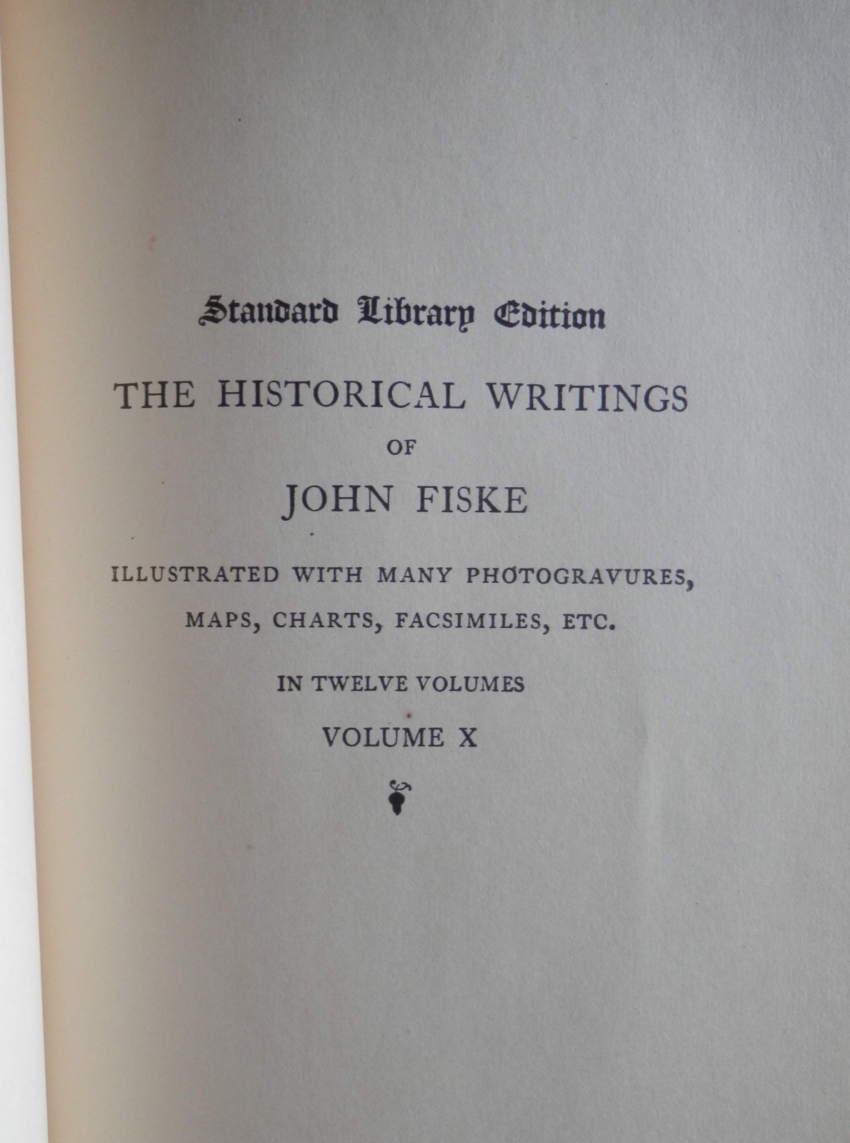 THE AMERICAN REVOLUTION Vol. I by John Fiske – 1896 (1891) Houghton Mifflin Co.