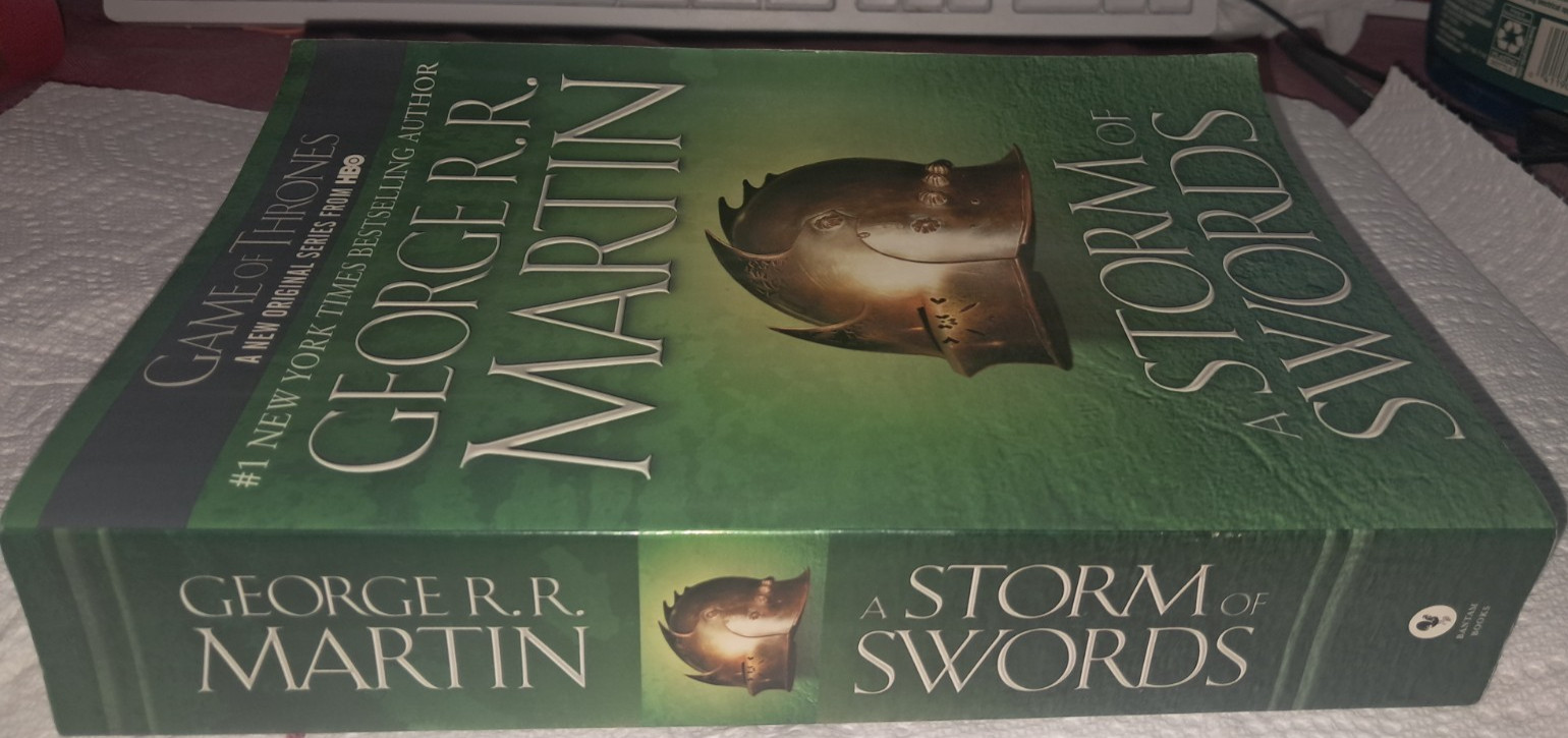 George R R Martin Game of Thrones A Storm of Swords bk 3 High Fantasy TPB 15TH