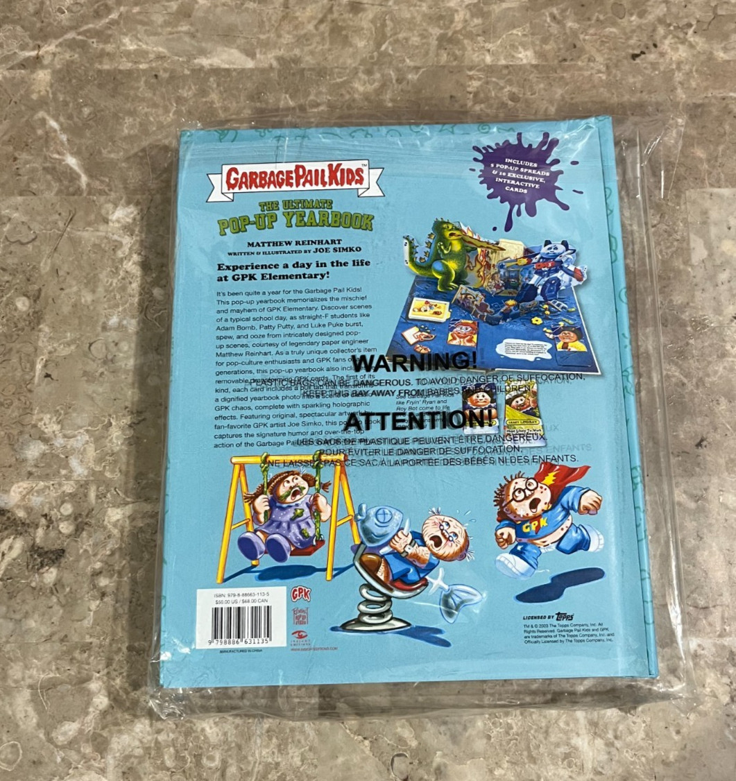 Garbage Pail Kids: Ultimate Pop-Up Yearbook by Matthew Reinhart: NEW & SEALED