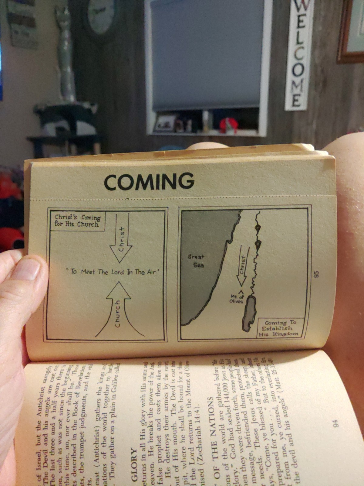 1963 BIBLE HISTORY VISUALIZED Ray Baughman Moody Press Paperback