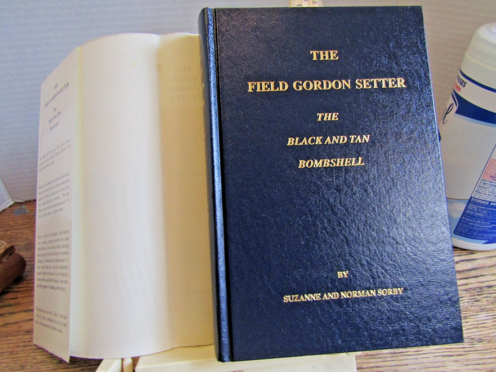 Field Gordon Setter HBDJ 1987 by Sorby 1st ed photos 366 pages VG dog care