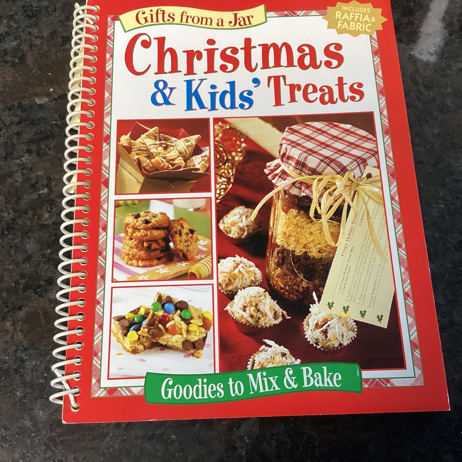 🟢 Gifts From A Jar: Christmas & Kids Treats spiral bound book 2005 gift ideas