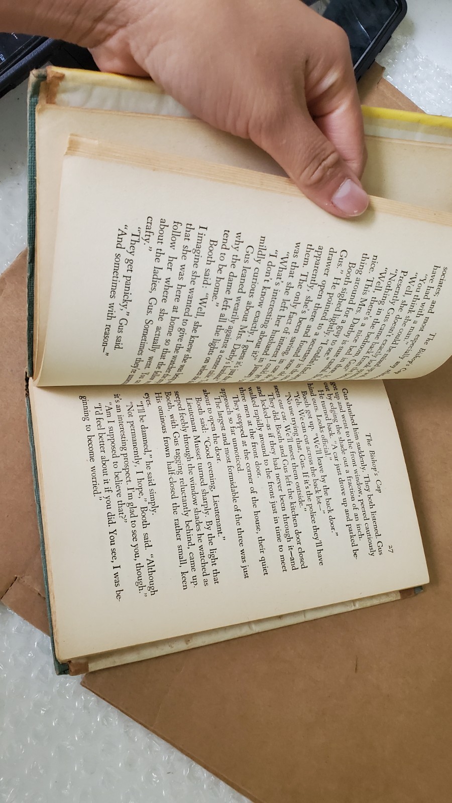 The Bishop’s Cap By J. Lane Linklater William & Morrow 1948 Hardcover