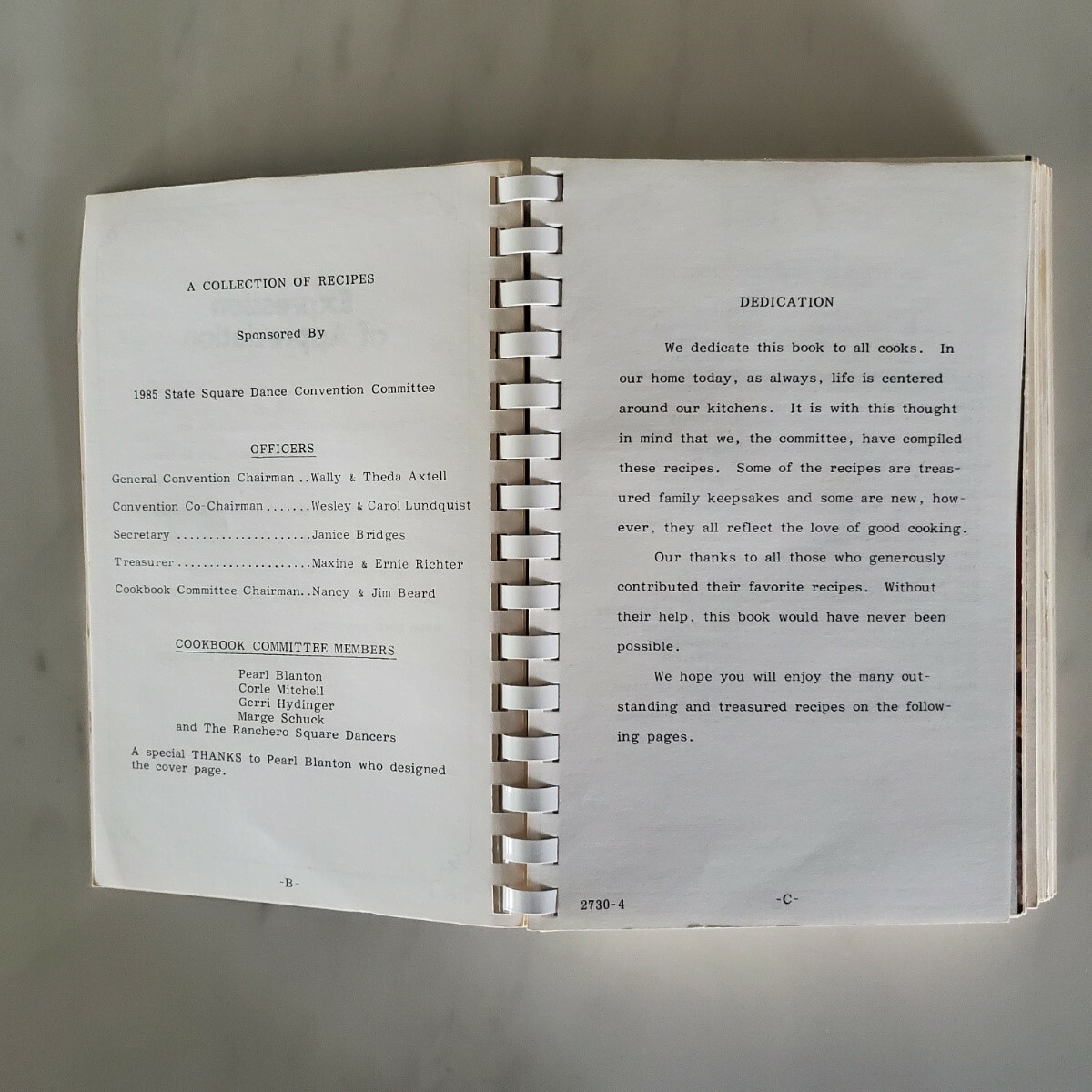 A Taste of California – State Square Dancers Collection of Recipes-Cookbook 1985