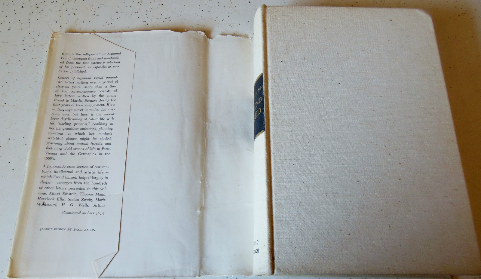 Letters Of Sigmund Freud Selected Edited Ernst L. Freud Hardcover 1960 First Ed