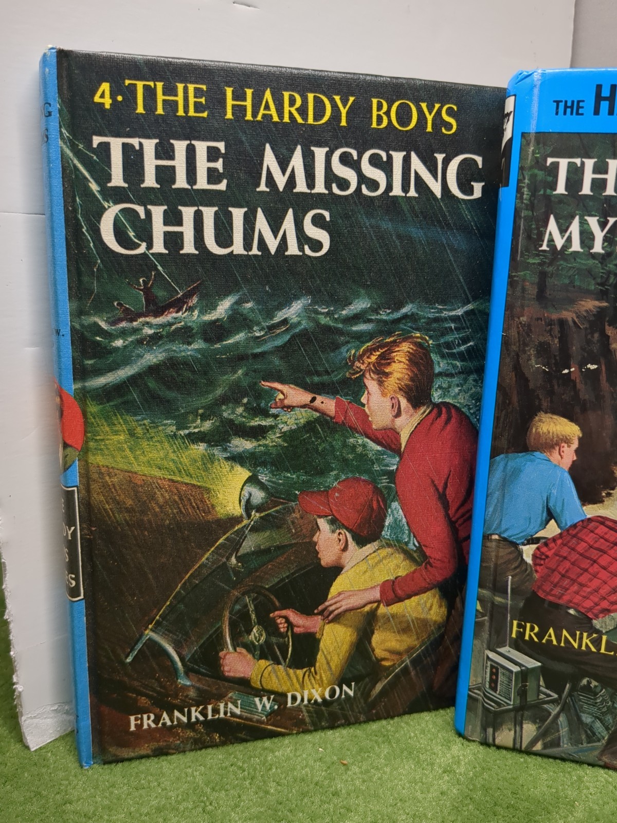 Lot of 4 1960’s The Hardy Boys Series Hard Cover Mystery Books