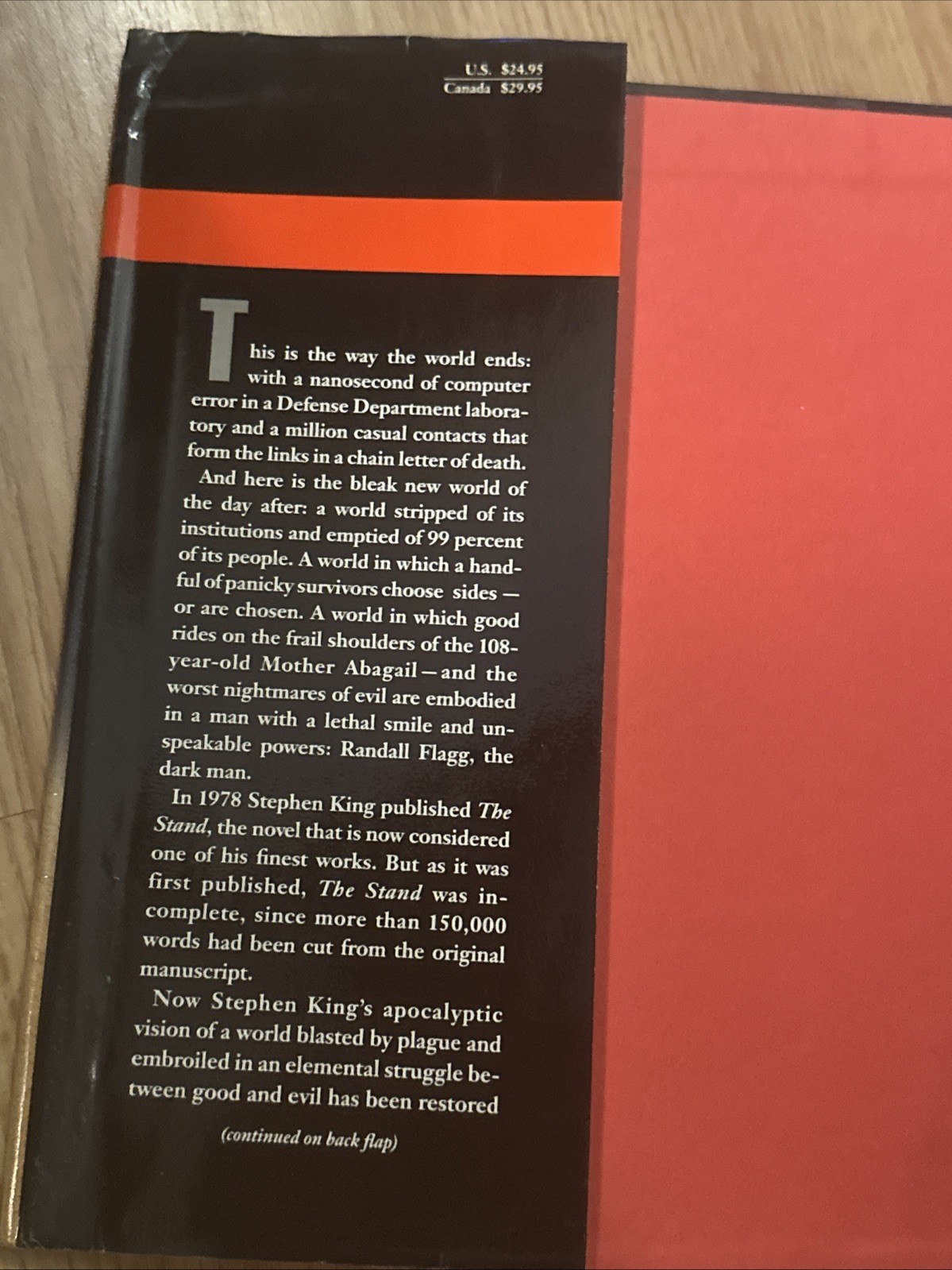 The Stand Complete & Uncut Edition Stephen King May 1990 Doubleday