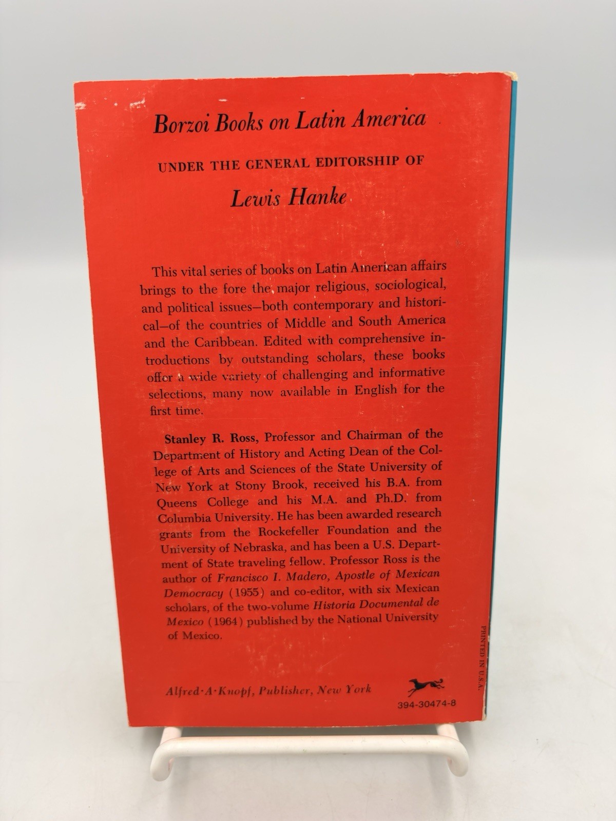 Borzoi Books on Latin America Lot of 5 Vintage Paperbacks (1960s/70s)