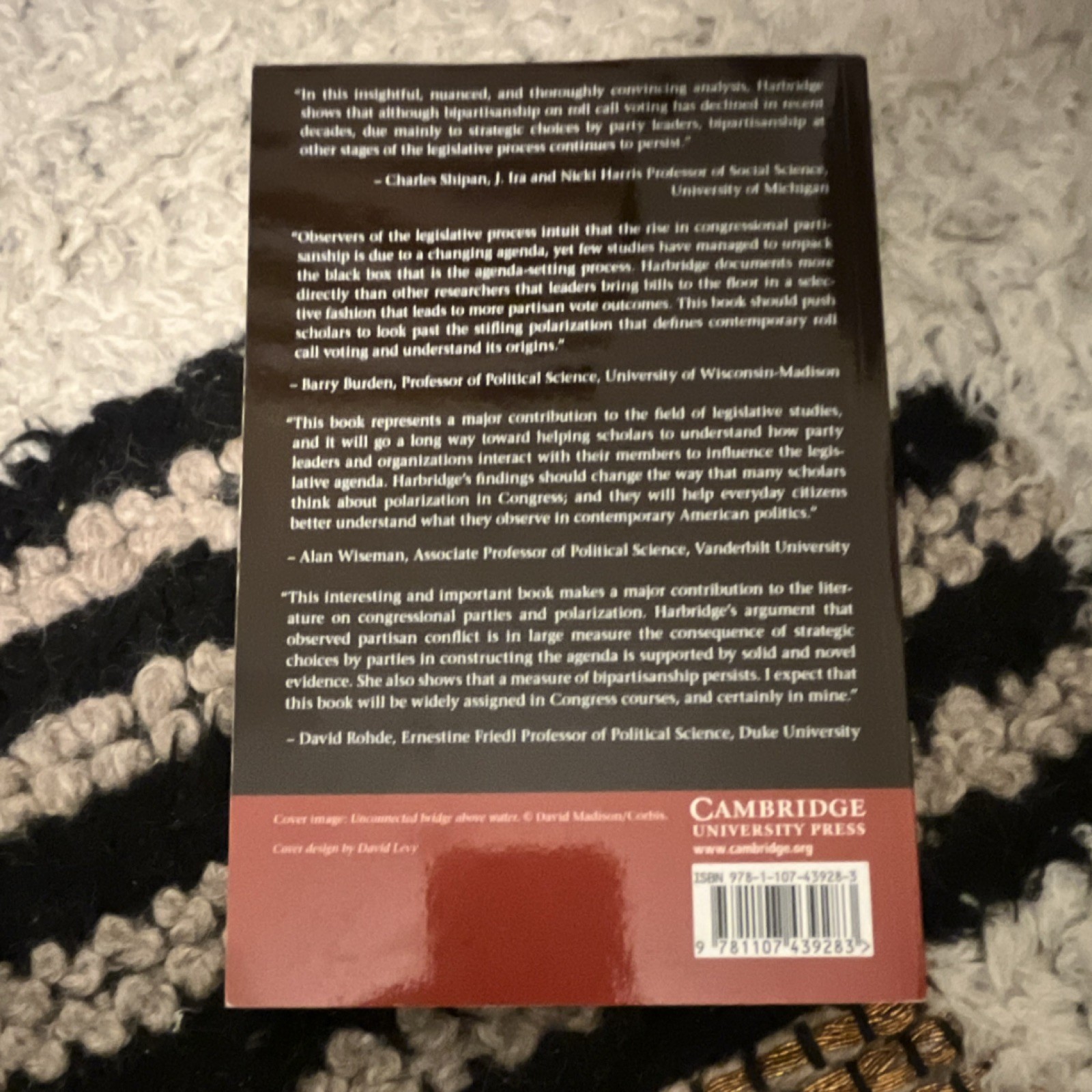 Cambridge Univ. Press Is Bipartisanship Dead? Laurel Harbridge Paperback 2015