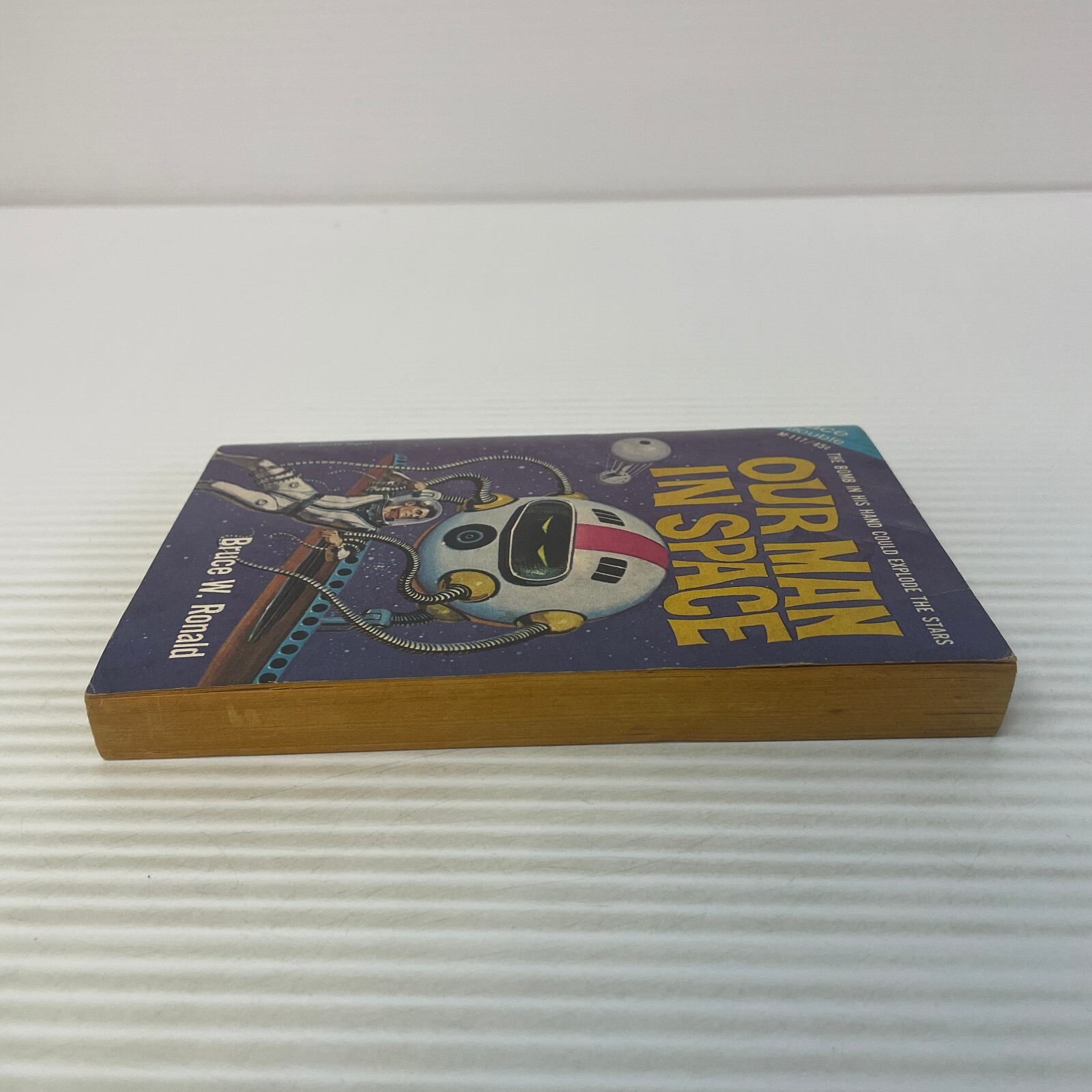 Ultimatum In 2050 A.D. Science and Our Man In Space Fiction Paperback Book 1965