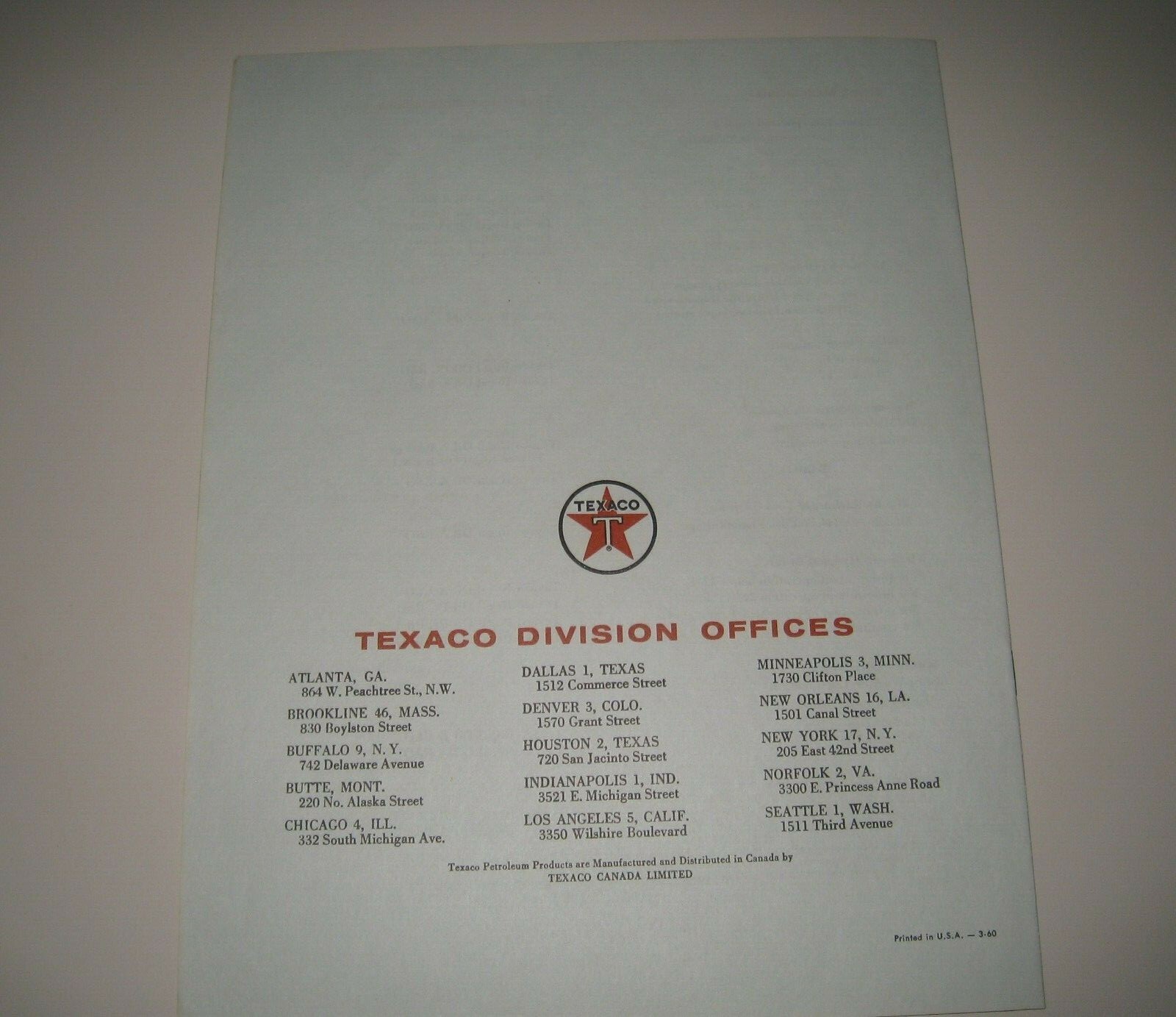 Operation Care of Hydraulic Machinery The Texas Company Texaco Engineering NICE