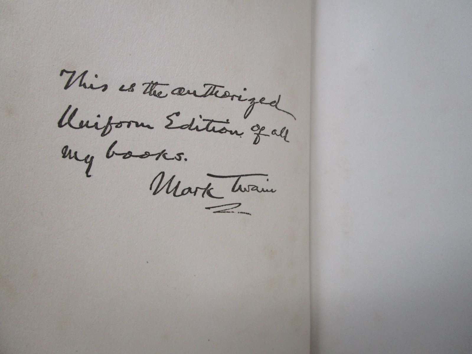 Author’s National Edition Mark Twain The Prince and the Pauper