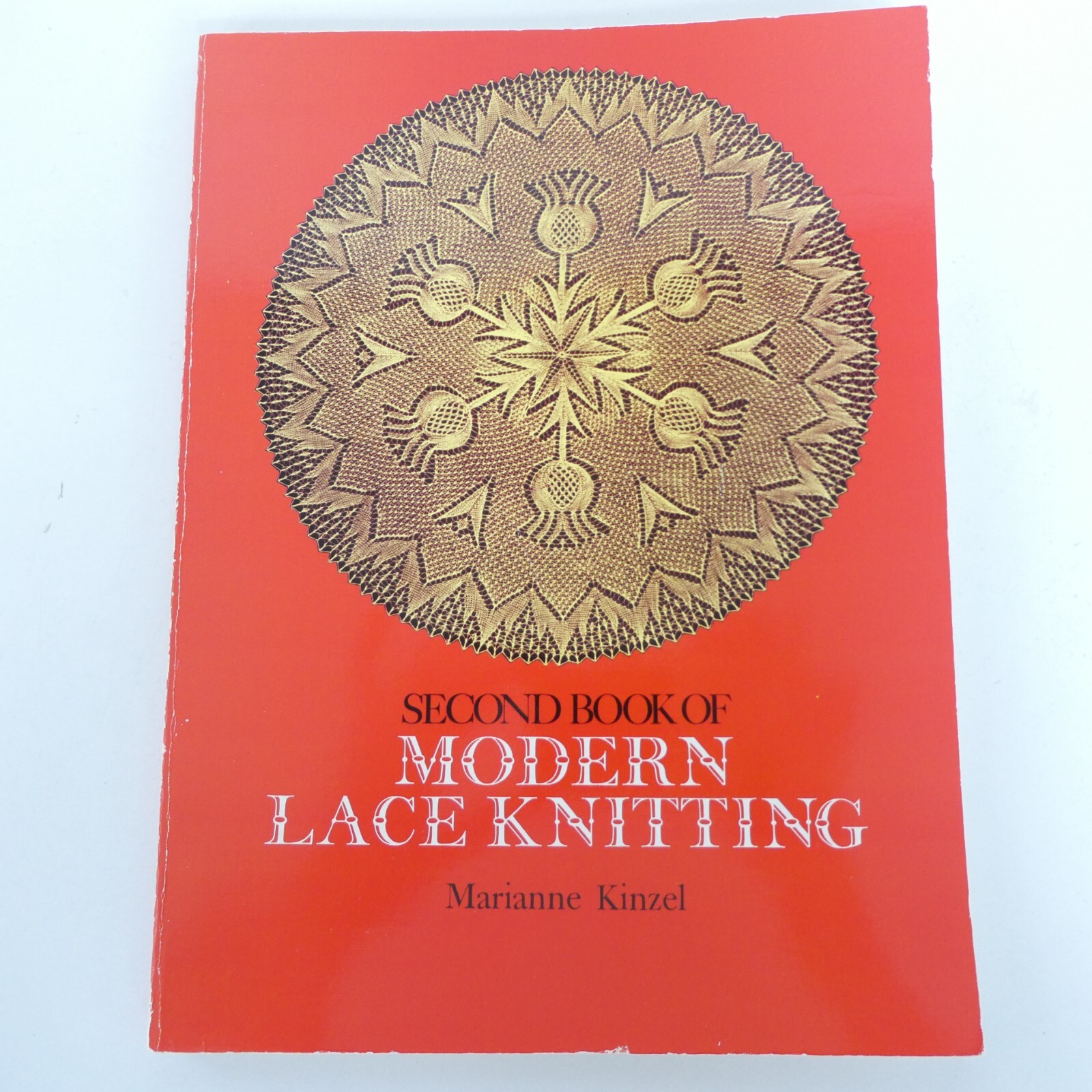 Modern Lace Knitting First and Second Books by Marrianne Kinzel Good Condition