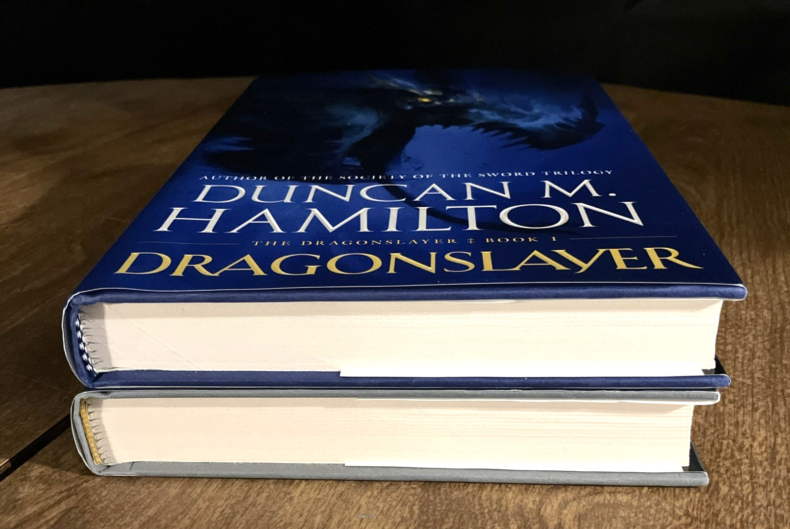 Duncan M. Hamilton, The Dragonslayer-Books I & II, 1st Ed., HC, LIKE NEW (935)