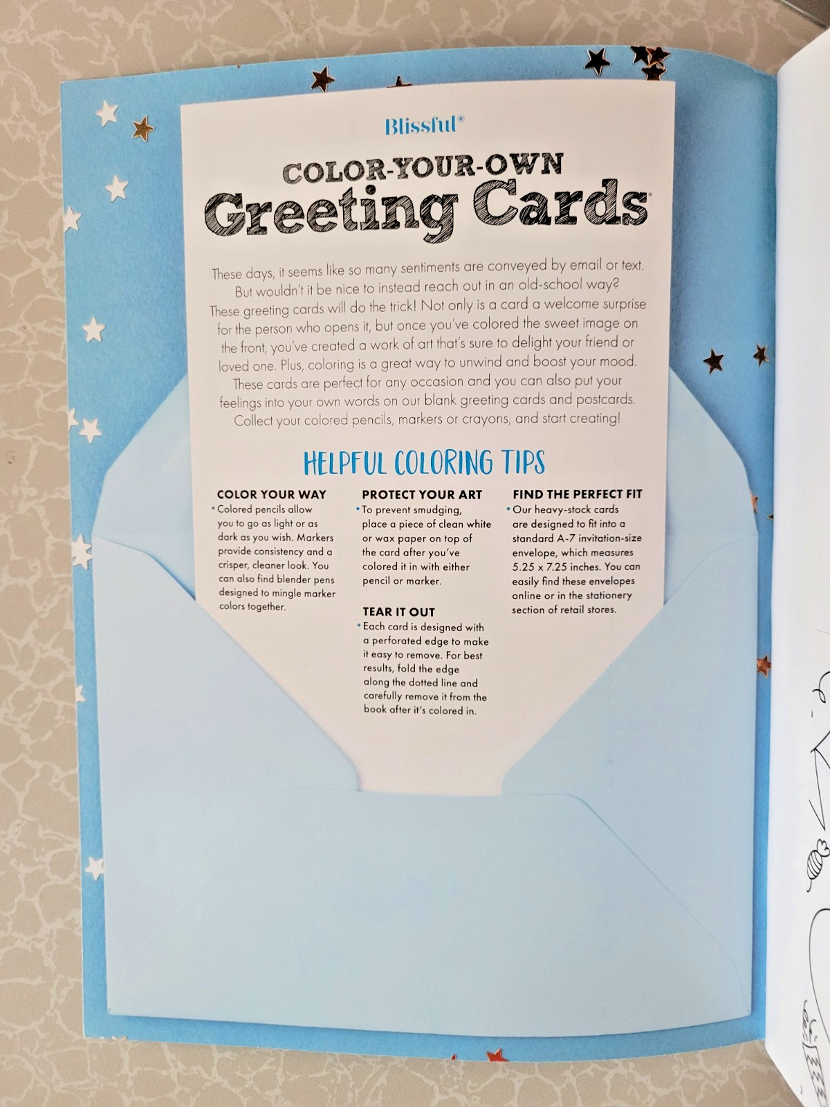 COLOR YOUR OWN GREETING CARDS Create 27 Fun & Festive Cards – Children & Adult