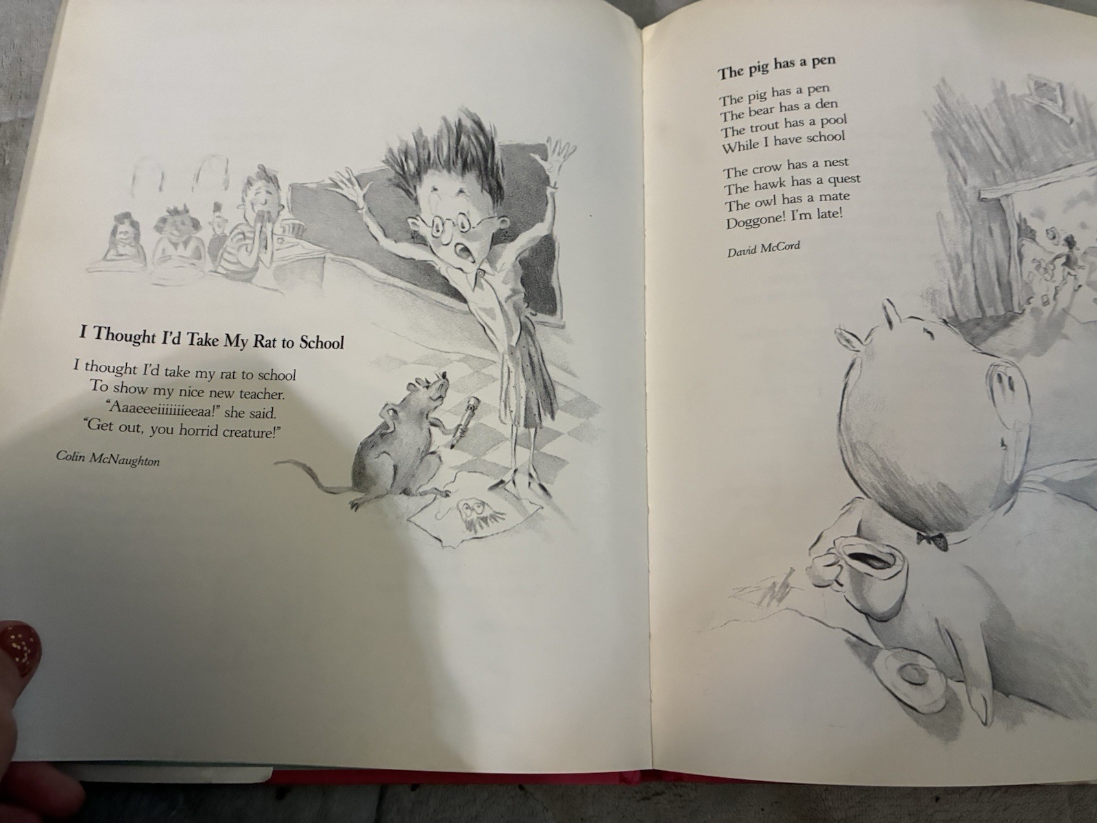 I Thought I’d Take My Rat To School by Dorothy M. Kennedy 1993 1st Ed.
