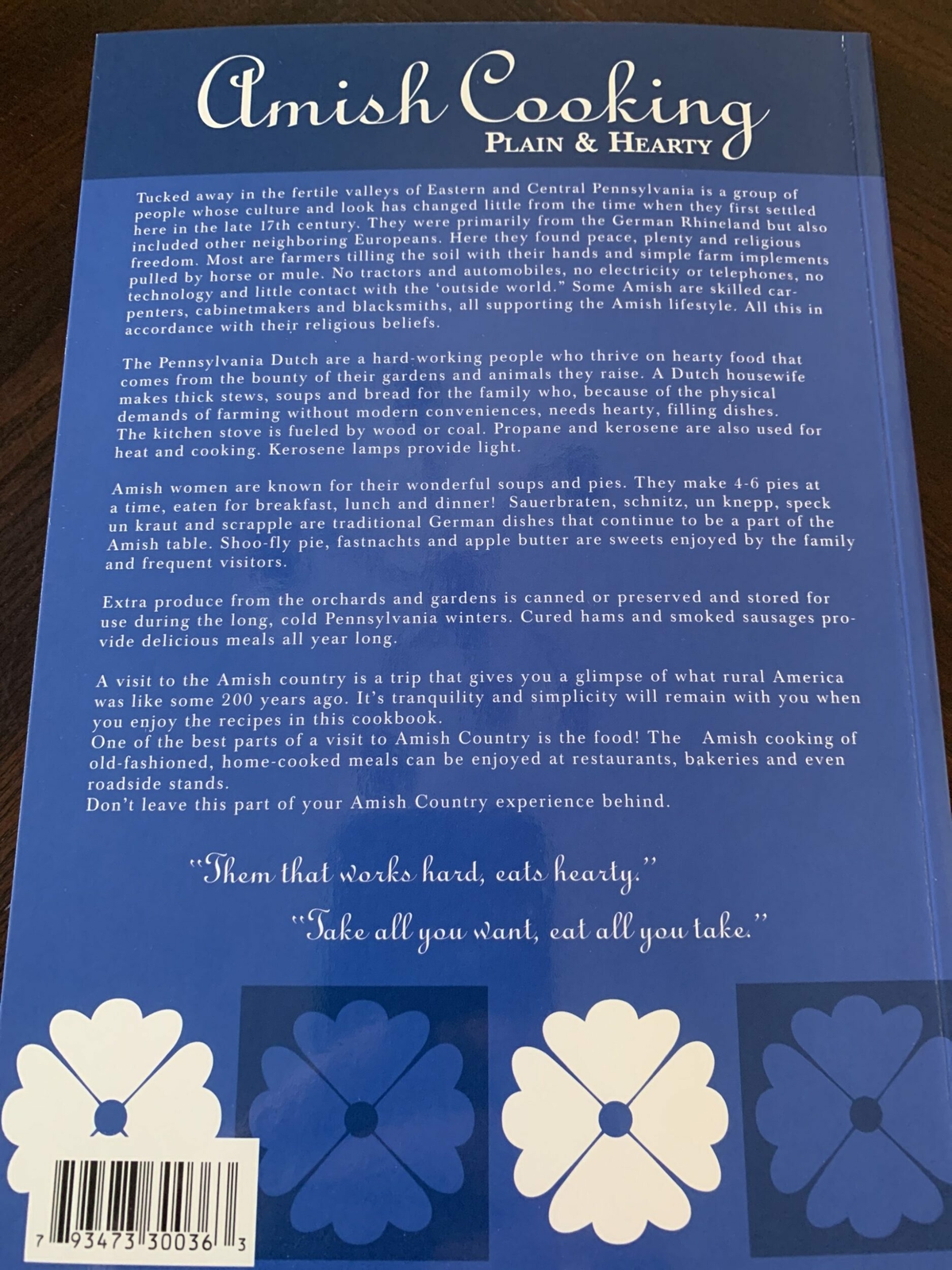 Amish Cooking – Plain and Hearty