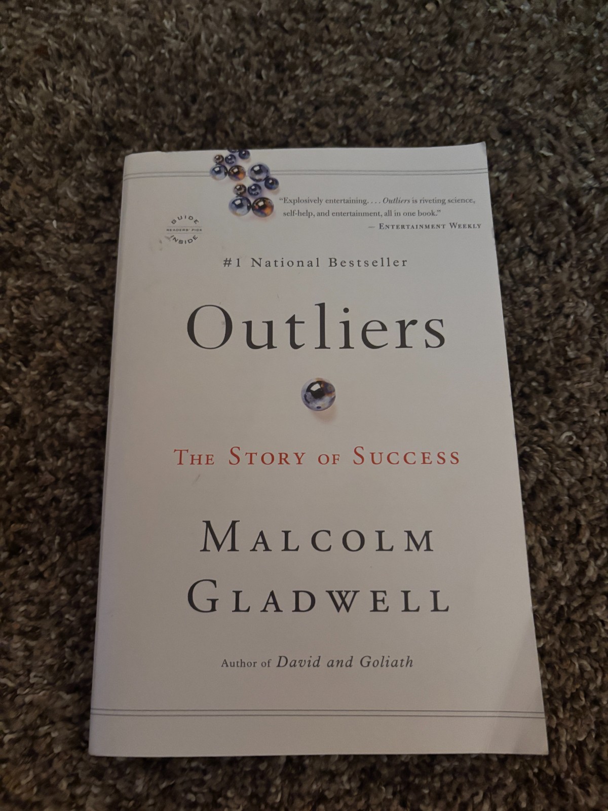 Lot of 5 Malcolm Gladwell Books Outliers, David and Goliath, Tipping Point