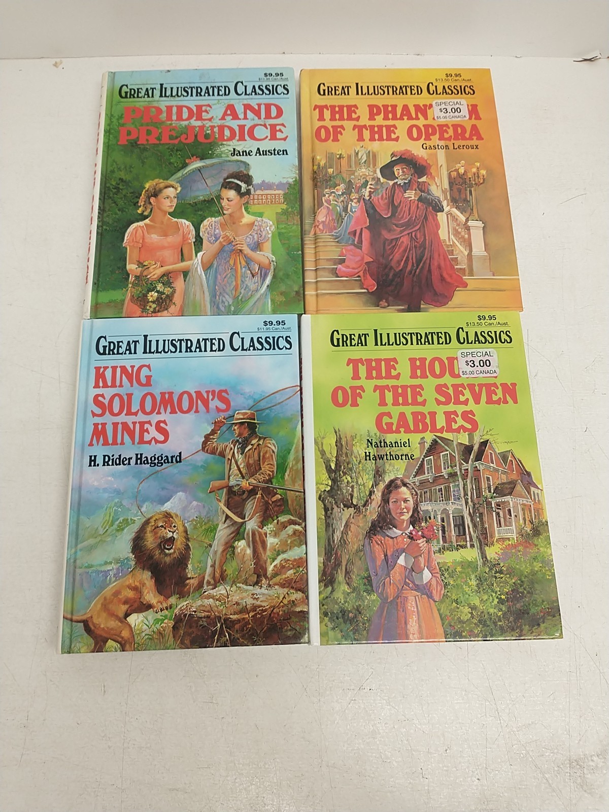 Great Illustrated Classics Series Lot of 32 Baronet Books No Duplicates